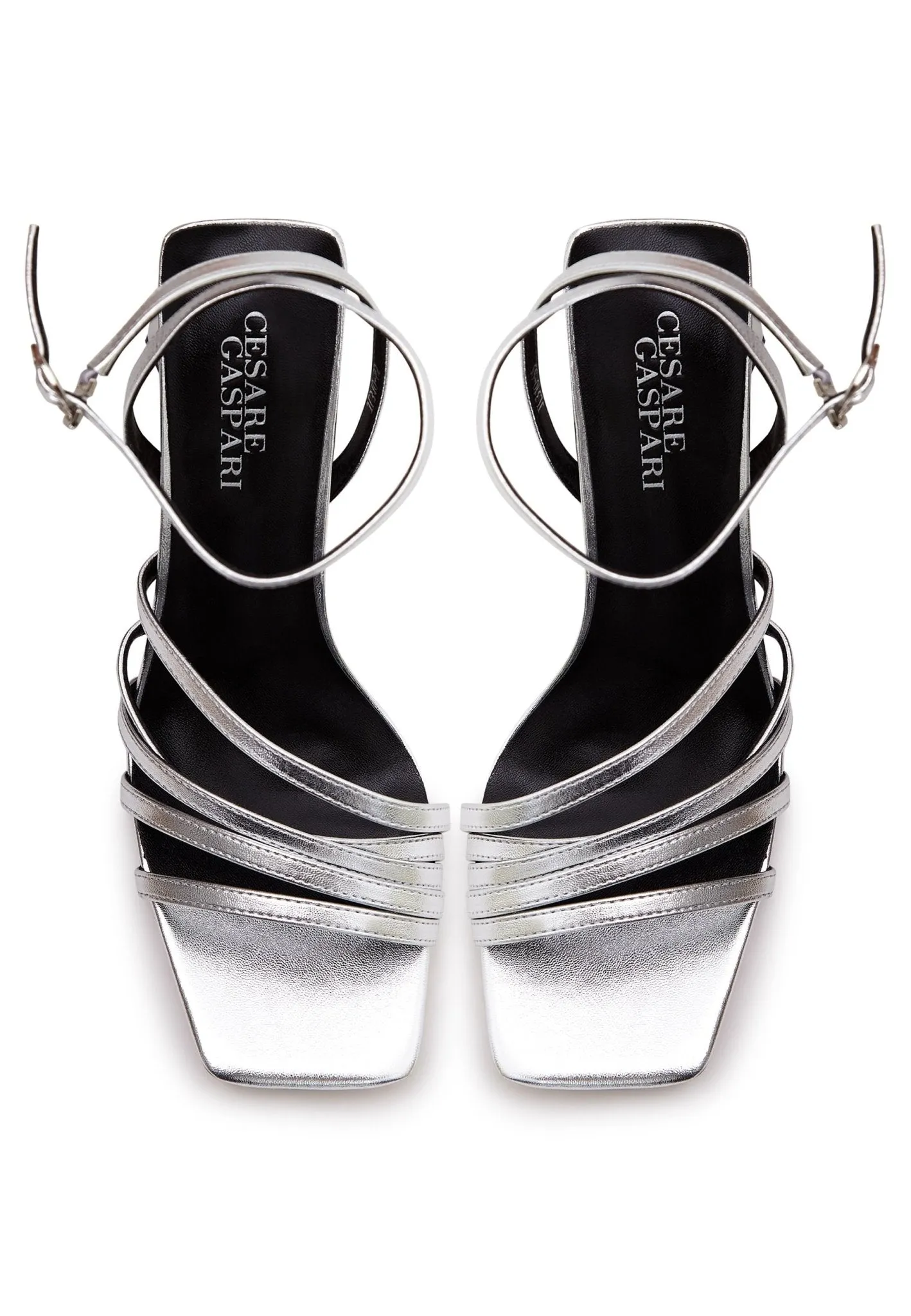 Chunky Comfort Sandals - Silver