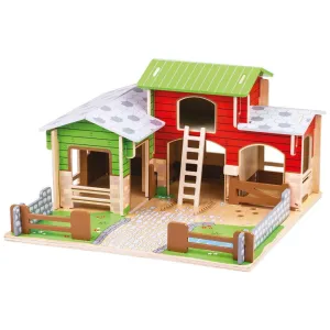 Cobblestone Farm Toy Playset