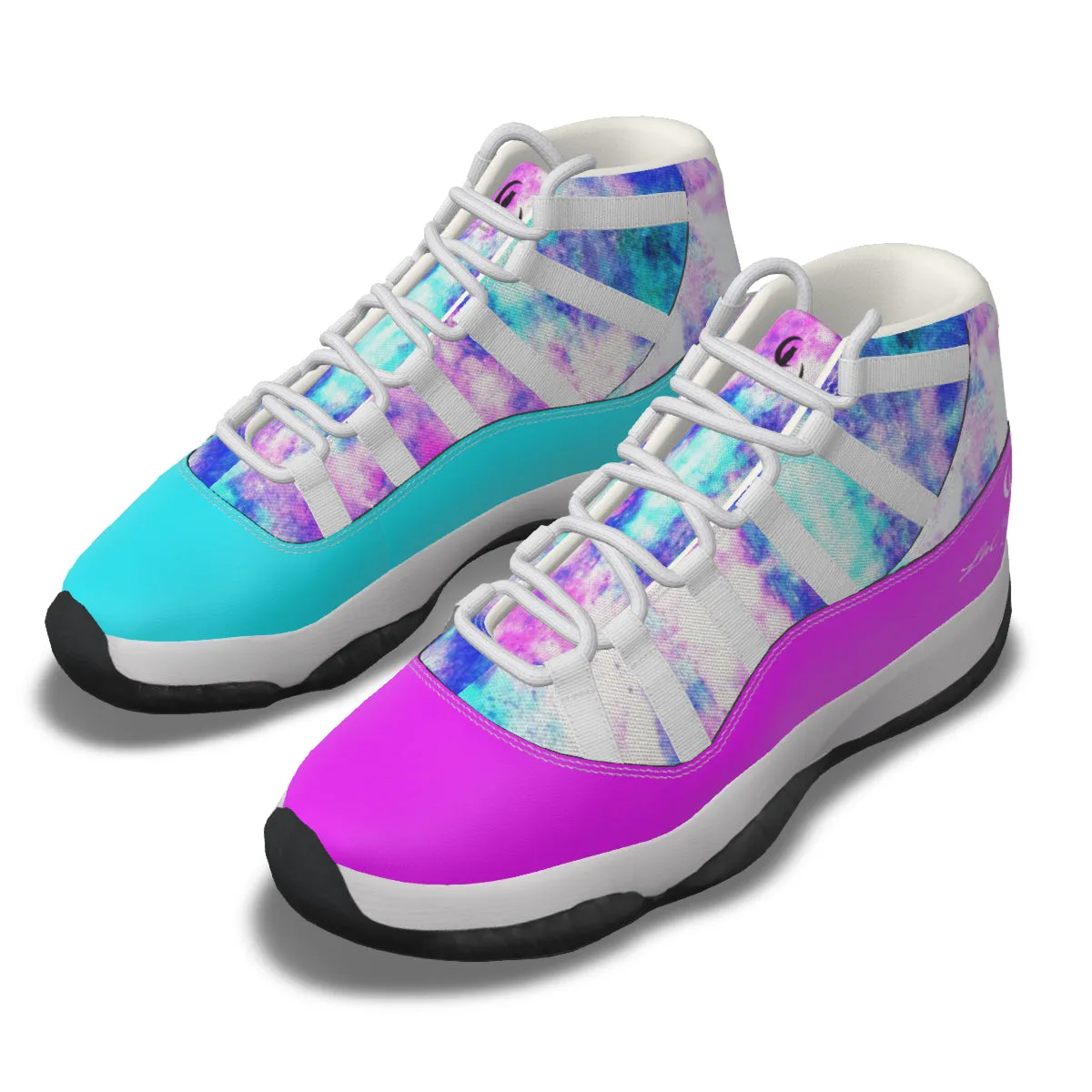 COLORFULL LCC Men's High Top Basketball Shoes