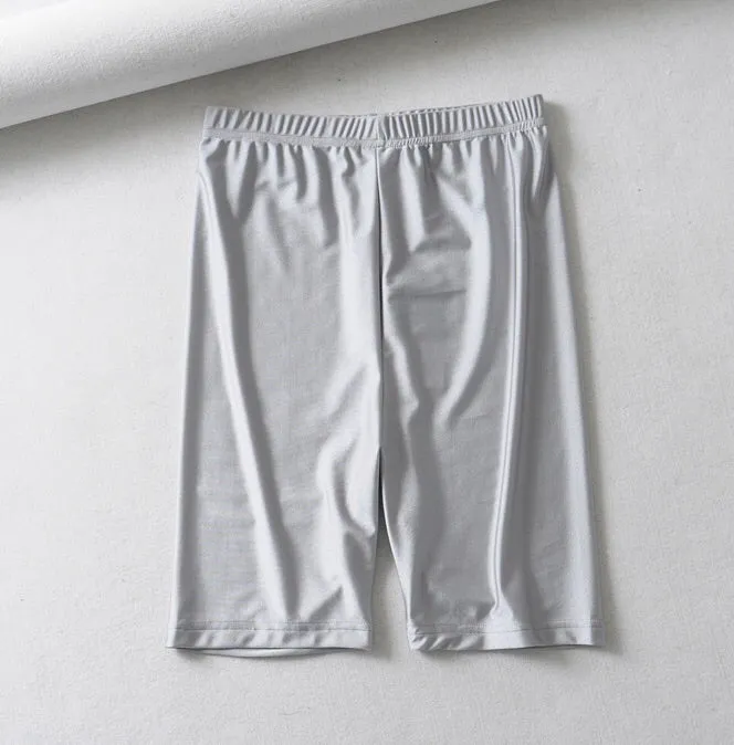 Cosmo Bae Cycling Shorts - Silver