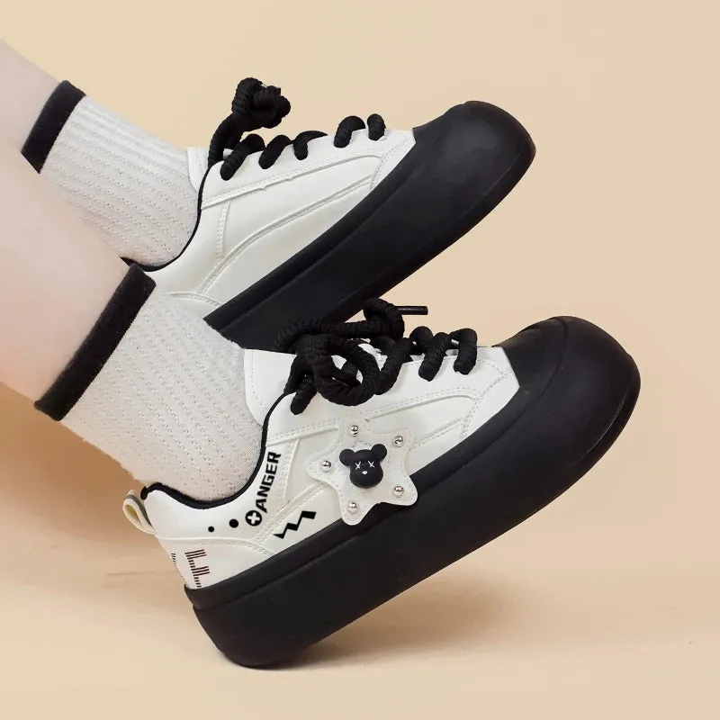 Creepy Cute Bear Sneakers