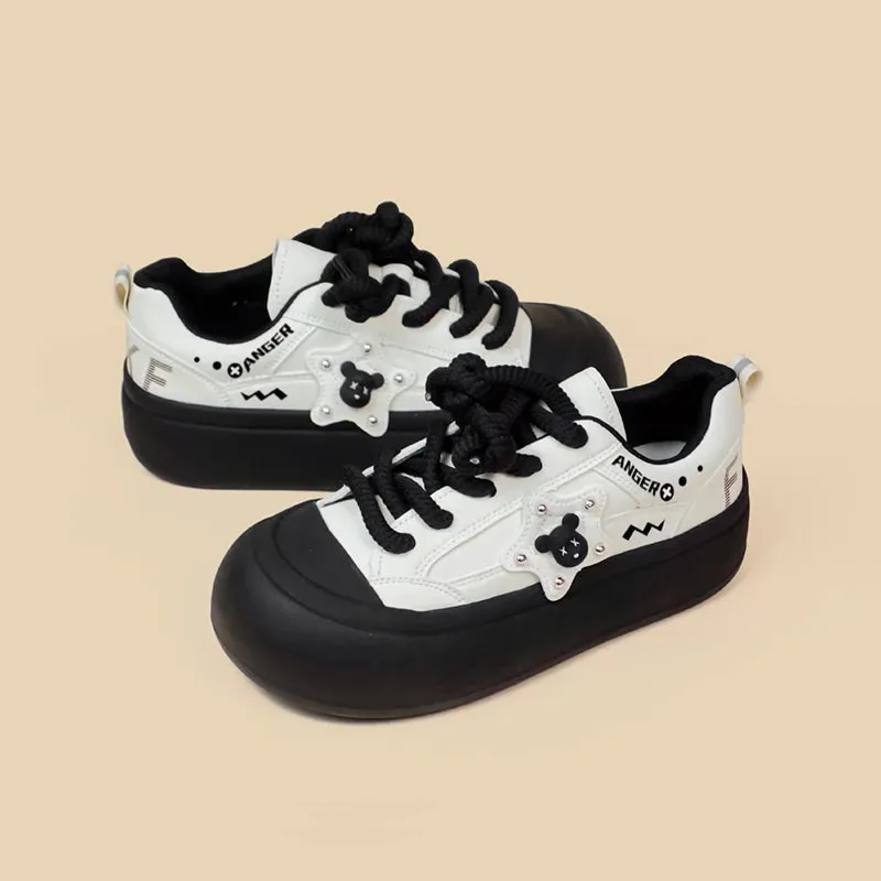 Creepy Cute Bear Sneakers