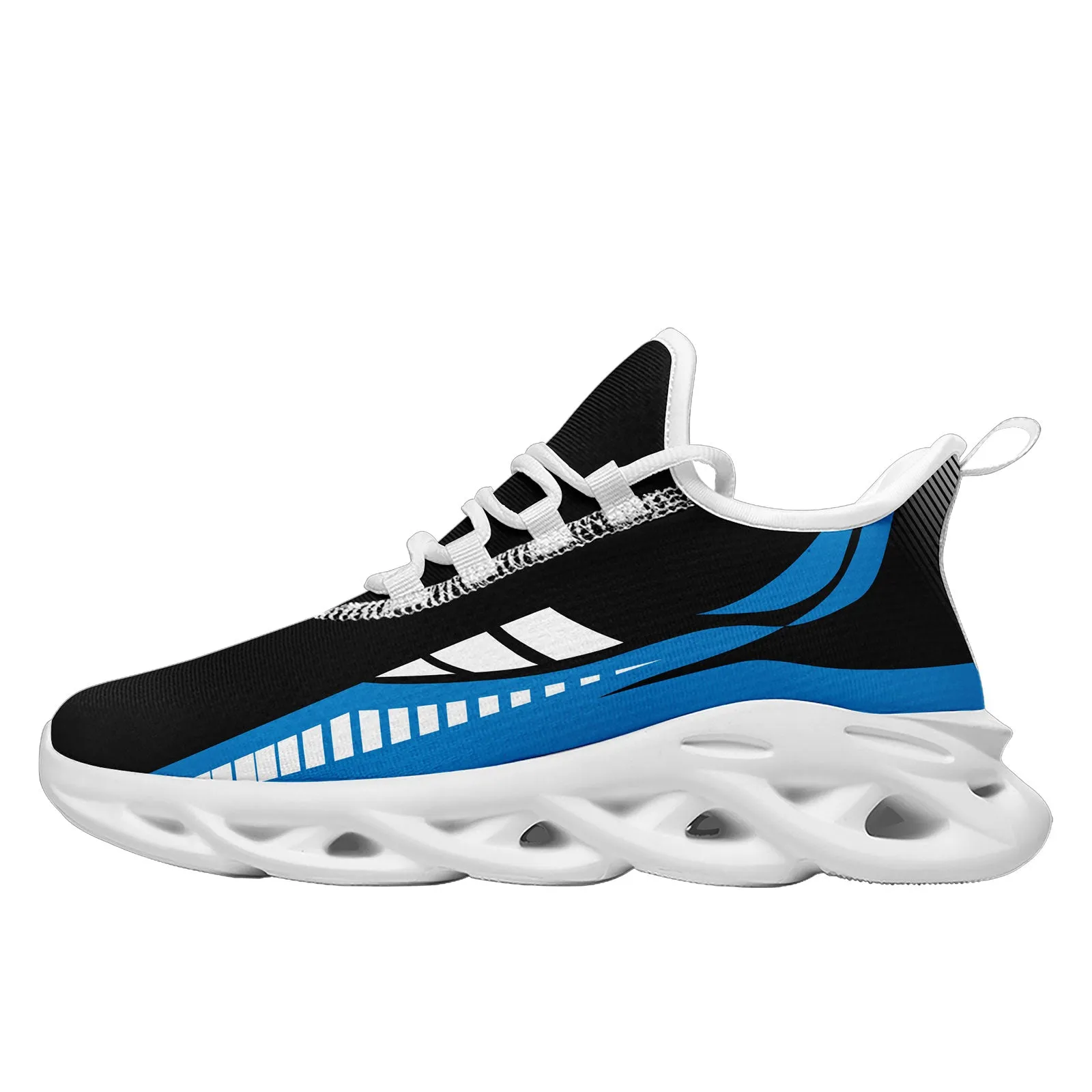 Custom Black Blue Carolina Maxsoul Shoes Personalized Sneaker FN003-D020325-5