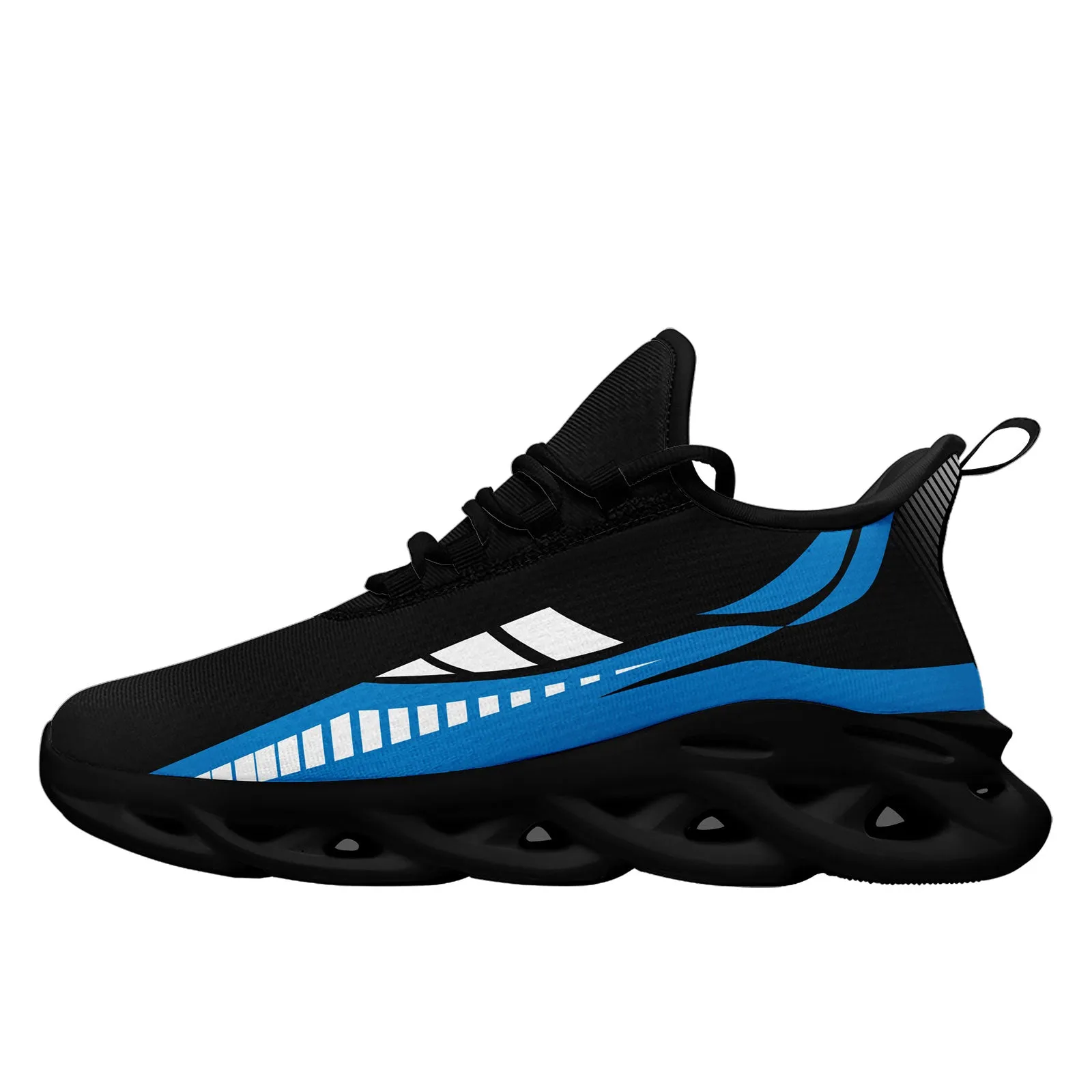 Custom Black Blue Carolina Maxsoul Shoes Personalized Sneaker FN003-D020325-5