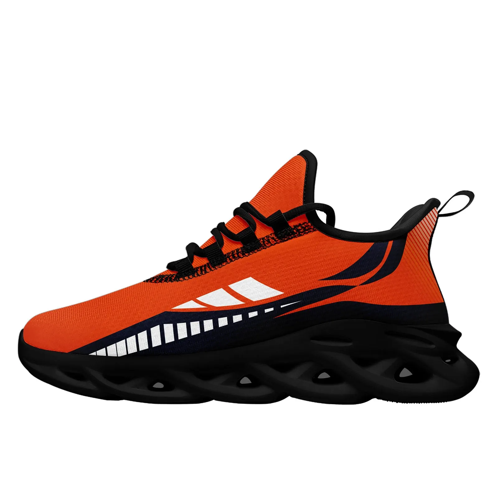 Custom Orange Blue Chicago Maxsoul Shoes Personalized Sneaker FN003-D020325-7