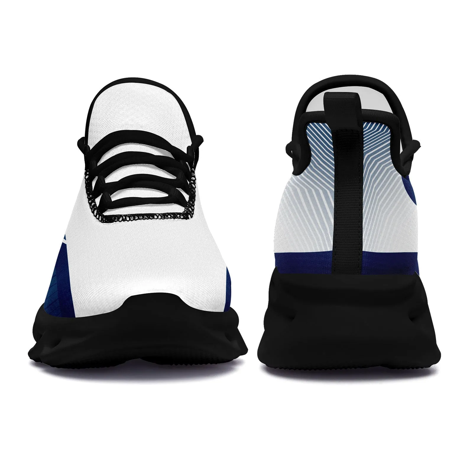 Custom White Blue Indianapolis Maxsoul Shoes Personalized Sneaker FN003-D020325-14