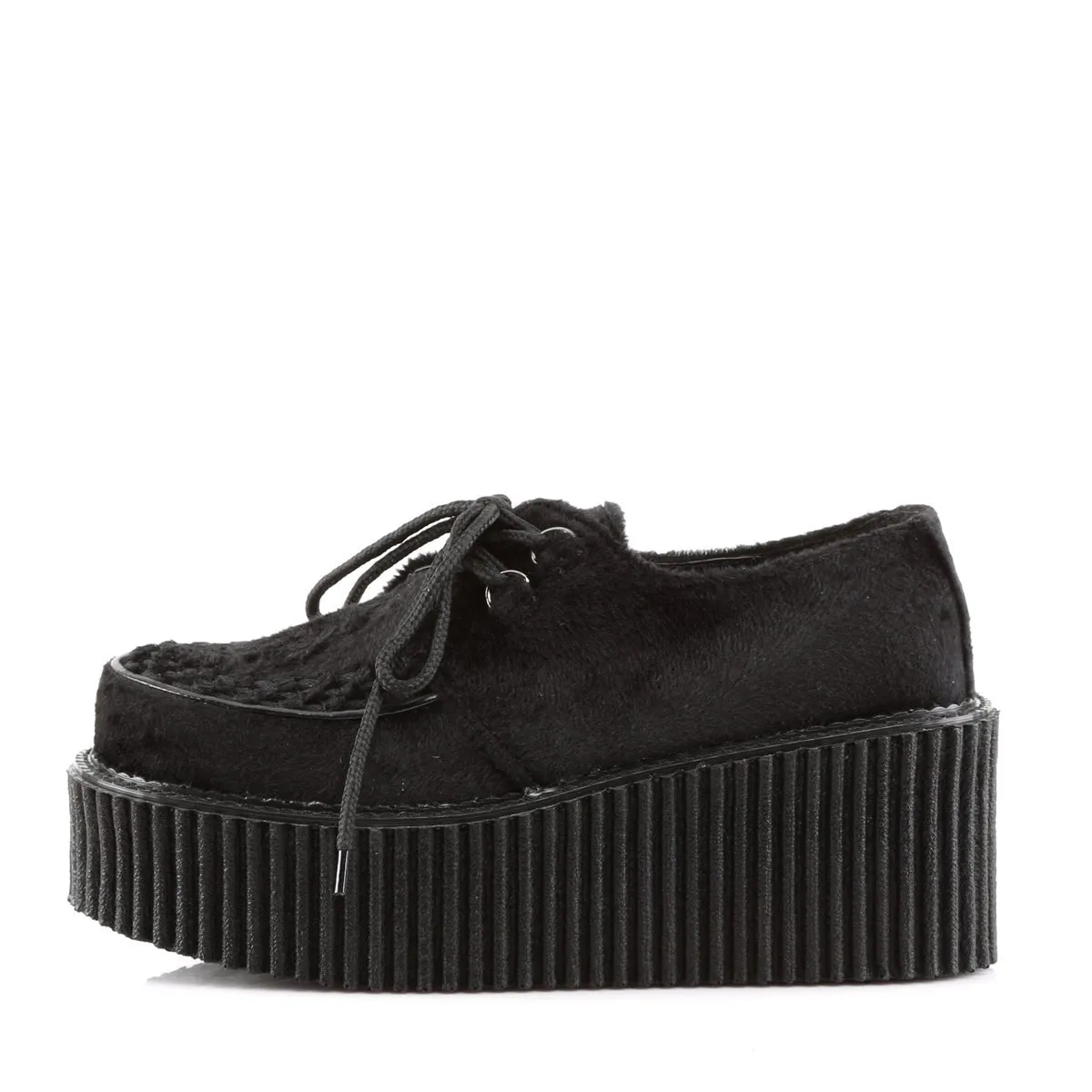 Demonia CREEPER-202 | Black Fur Creepers