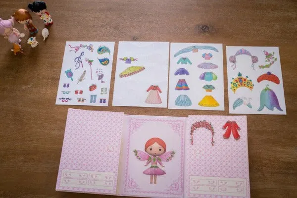 DJECO Miss Lilyruby Tinyly Removable Stickers Set