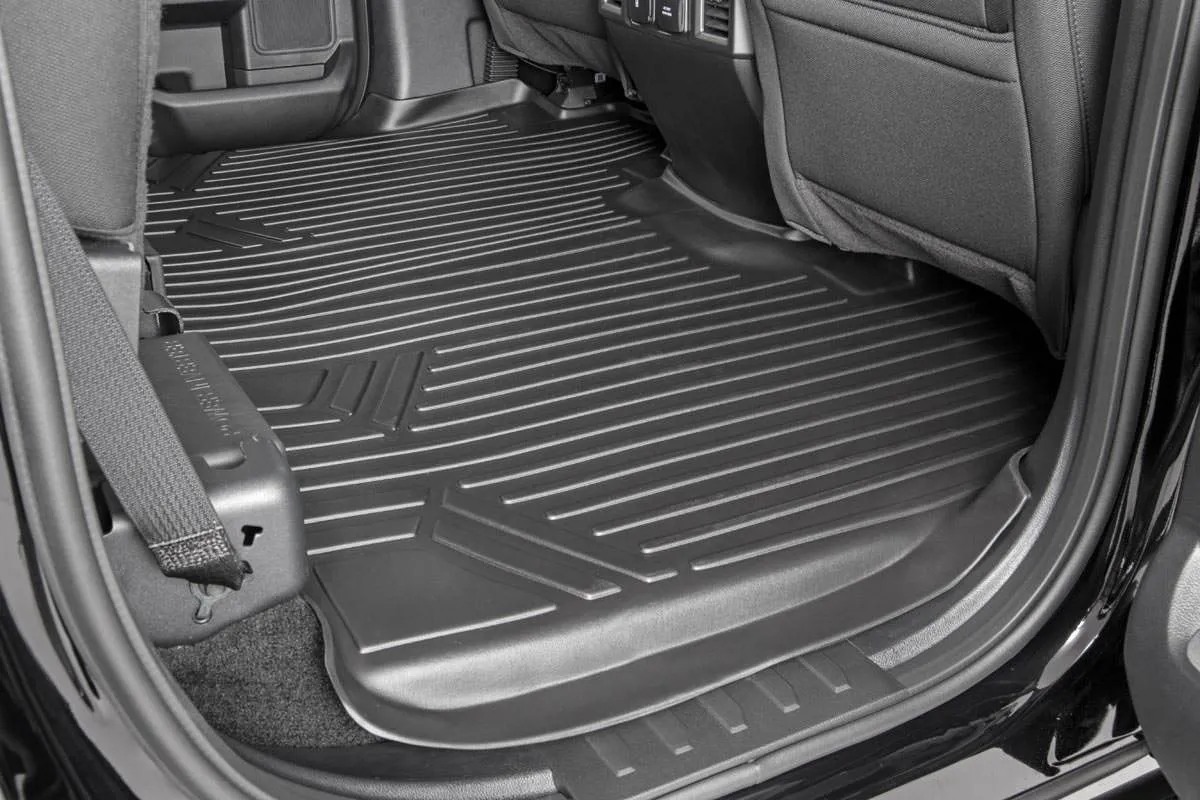 Floor Mats | FR & RR | Over Hump | Ford F-150 2WD/4WD | 2015-2022