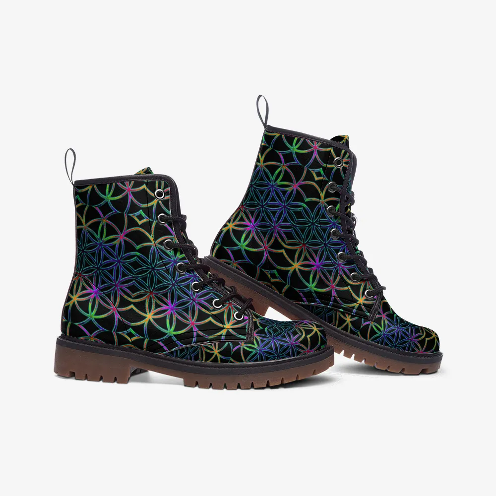 FLOWER OF LIFE | IMRAN | Casual Leather Lightweight boots MT