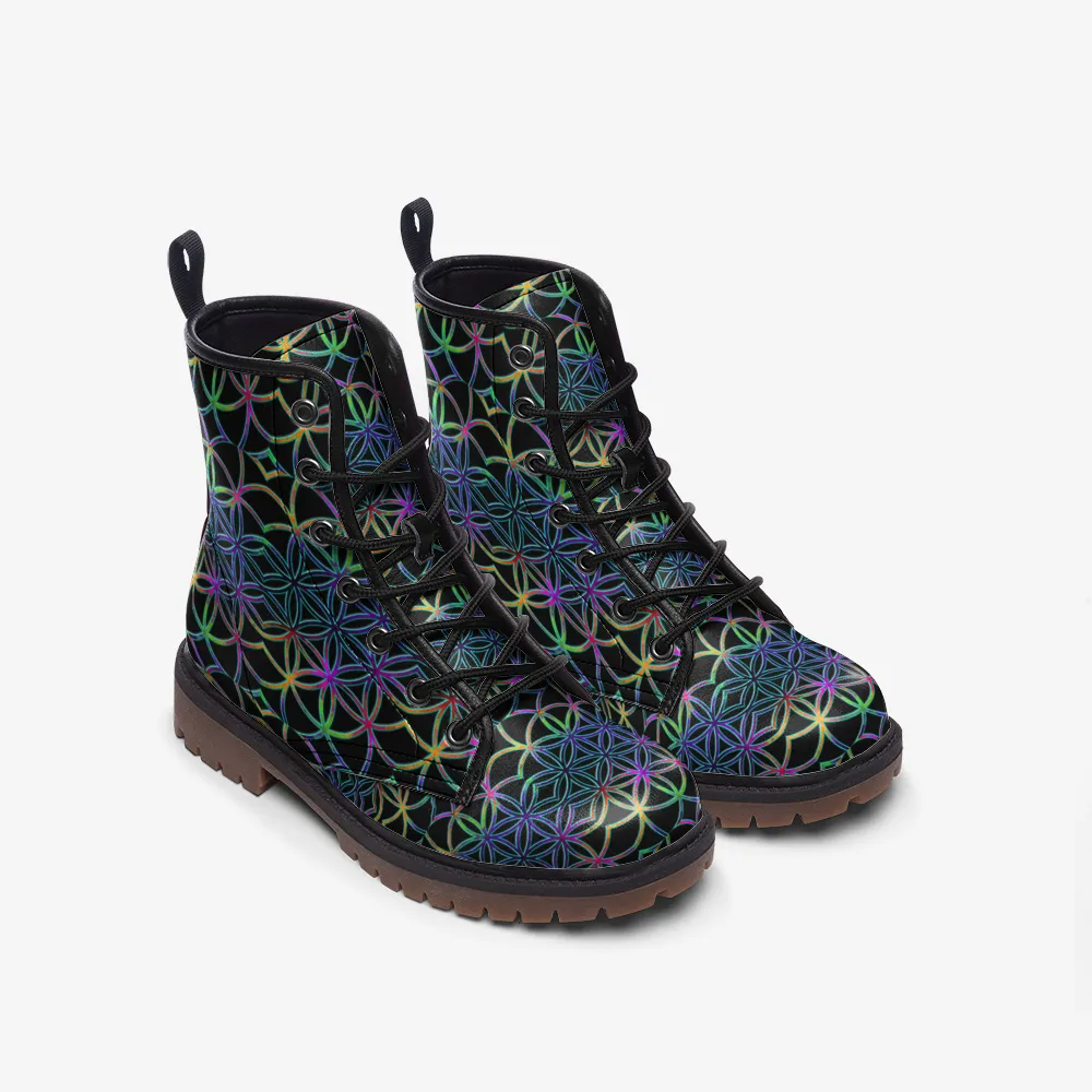 FLOWER OF LIFE | IMRAN | Casual Leather Lightweight boots MT