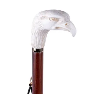 FootFitter Deluxe 28" Long Shoe Horn with Ivory Style Eagle Handle