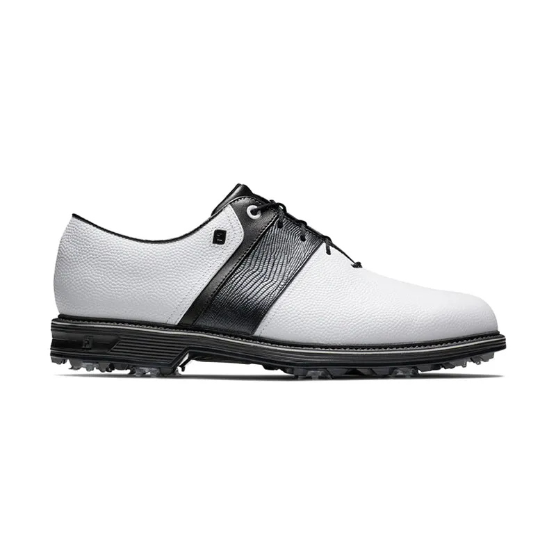 FOOTJOY Premiere Packard Laceshoe Men's Spikeless Shoes (White/Black)