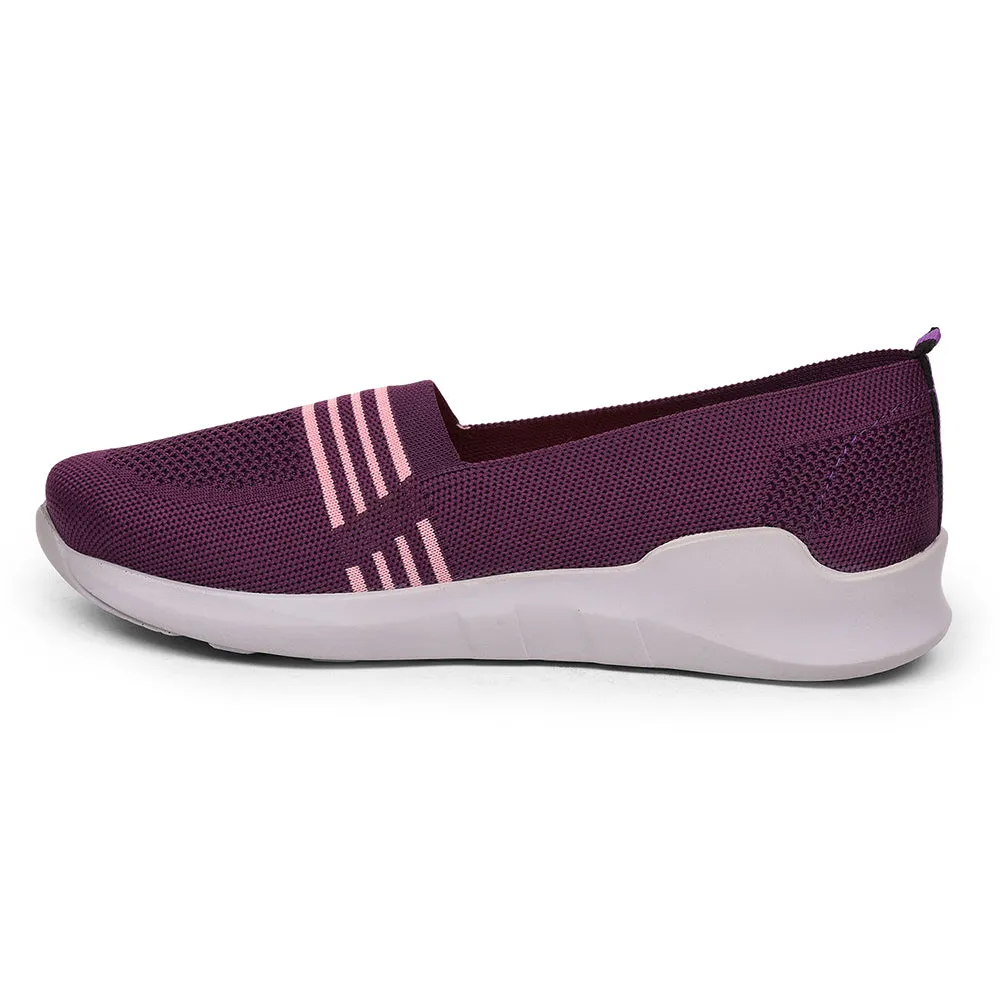 Force 10 By Liberty Pink Slip On Casual Shoes For Women (AVILA-29)