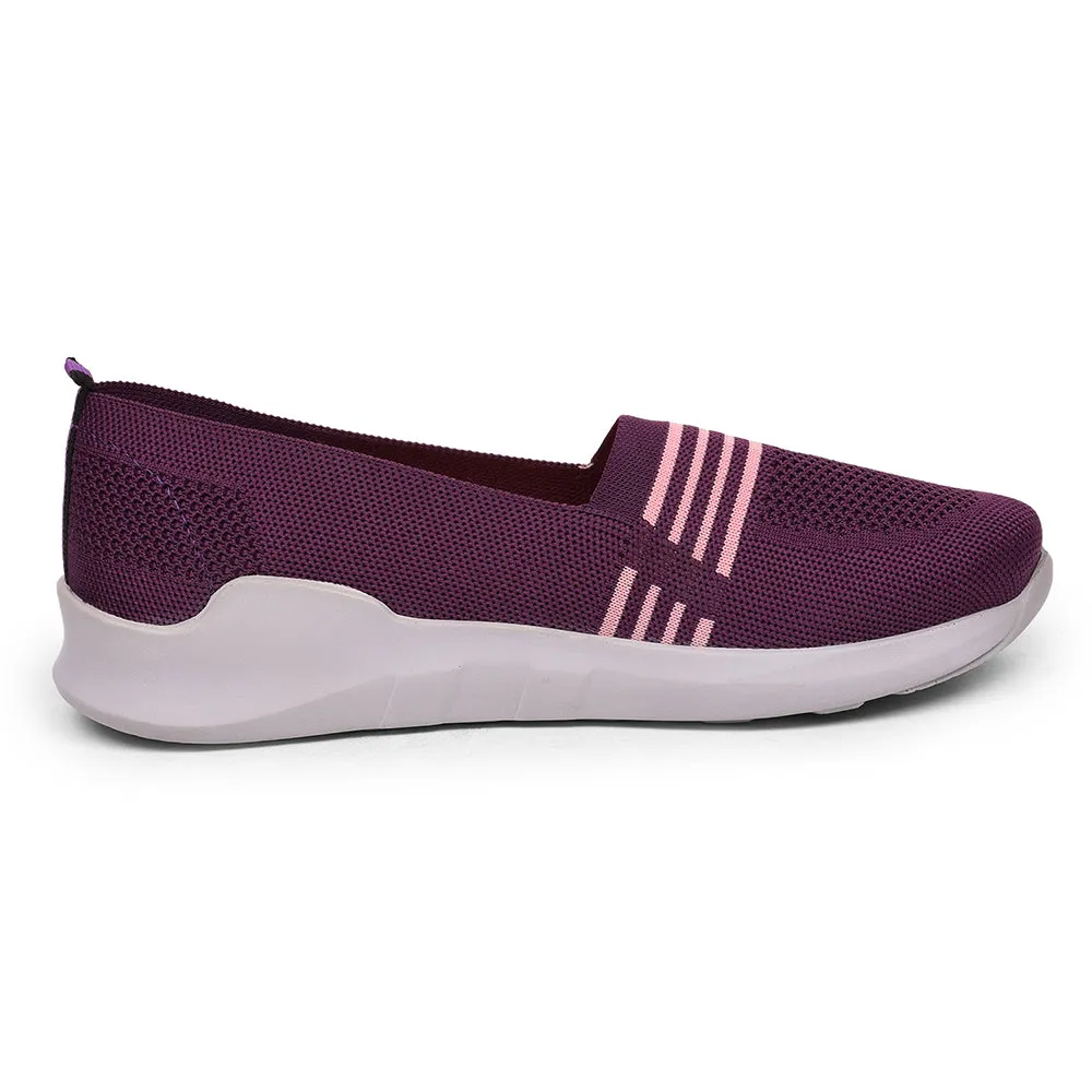 Force 10 By Liberty Pink Slip On Casual Shoes For Women (AVILA-29)