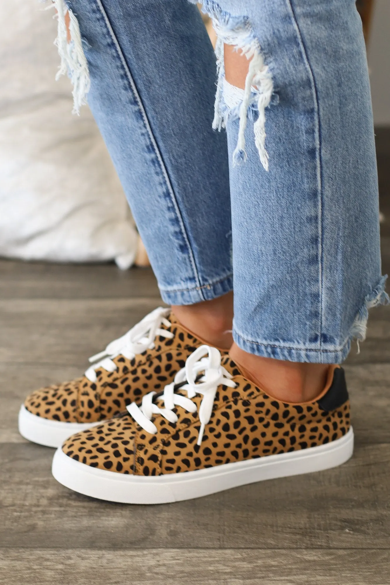 Girl Power Sneakers: Cheetah