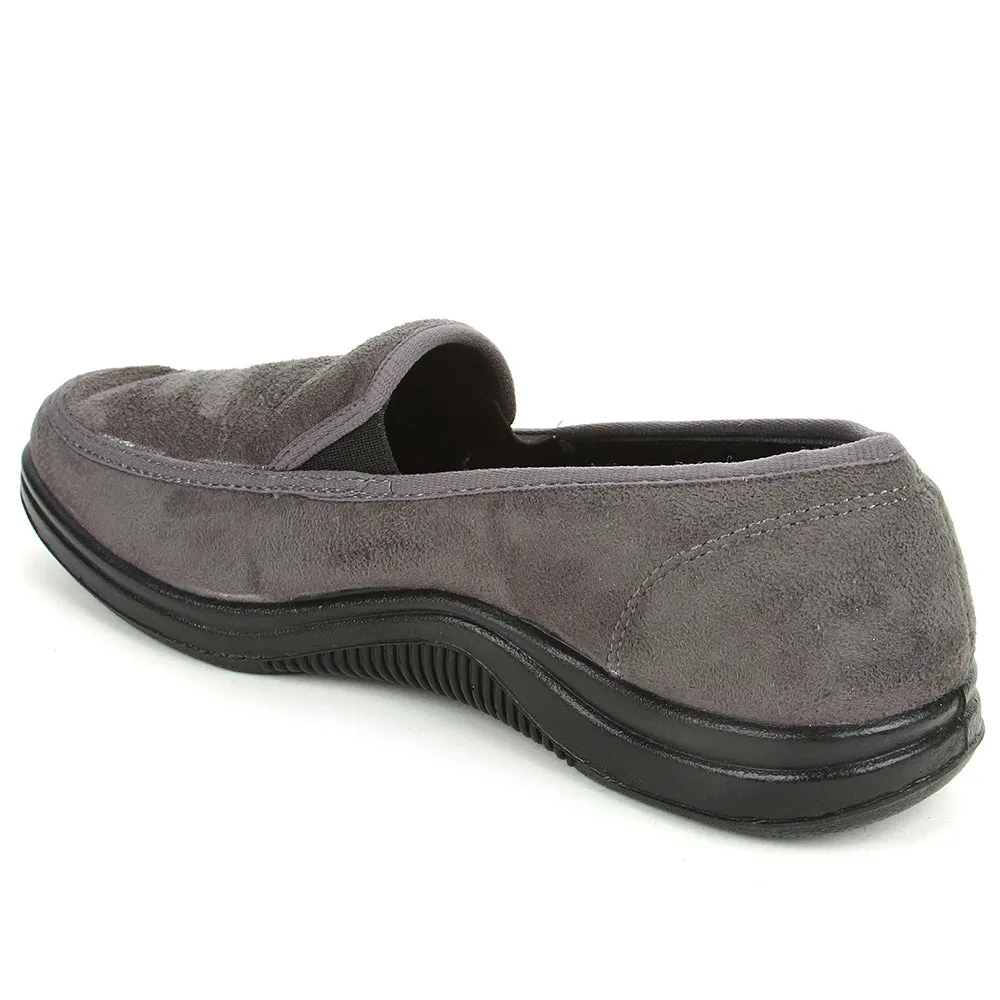 Gliders (Grey) Casual Slip on Shoes For Men 3070-65 By Liberty