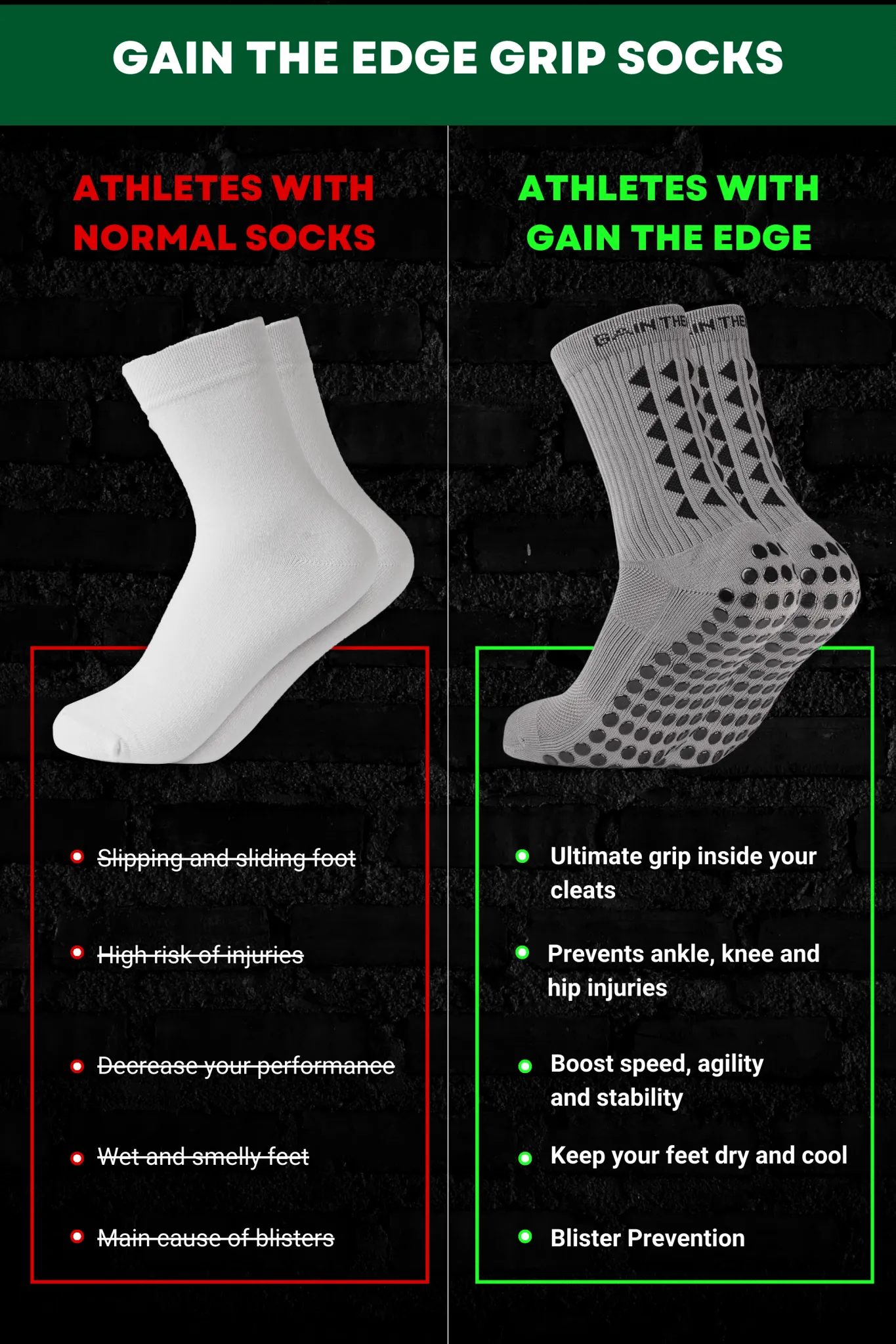 GRIP SOCKS 2.0  MidCalf Length - Grey