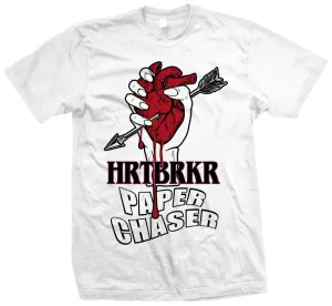 Heartbreaker Paper Chaser - White T-Shirt