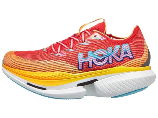 Hoka | Cielo X1 | Unisex | Cerise/Solar Flare