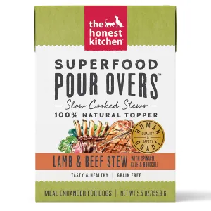 Honest Kitchen Pour Over Stews Lamb & Beef Superfood