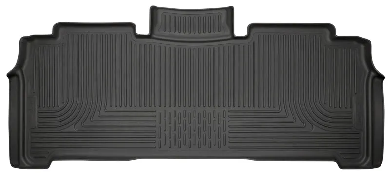 Husky Liners WeatherBeater 2nd Row Floor Liner - Black - Mopar Minivan 2017-22