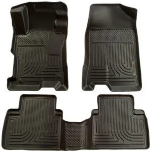 Husky Liners Weatherbeater Floor Liner - Front & Rear | 2009-2004 Toyota Prius