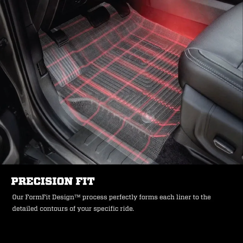 Husky Liners WeatherBeater Front / 2nd Row Floor Liner - Black - Mazda CX-9 2016-23