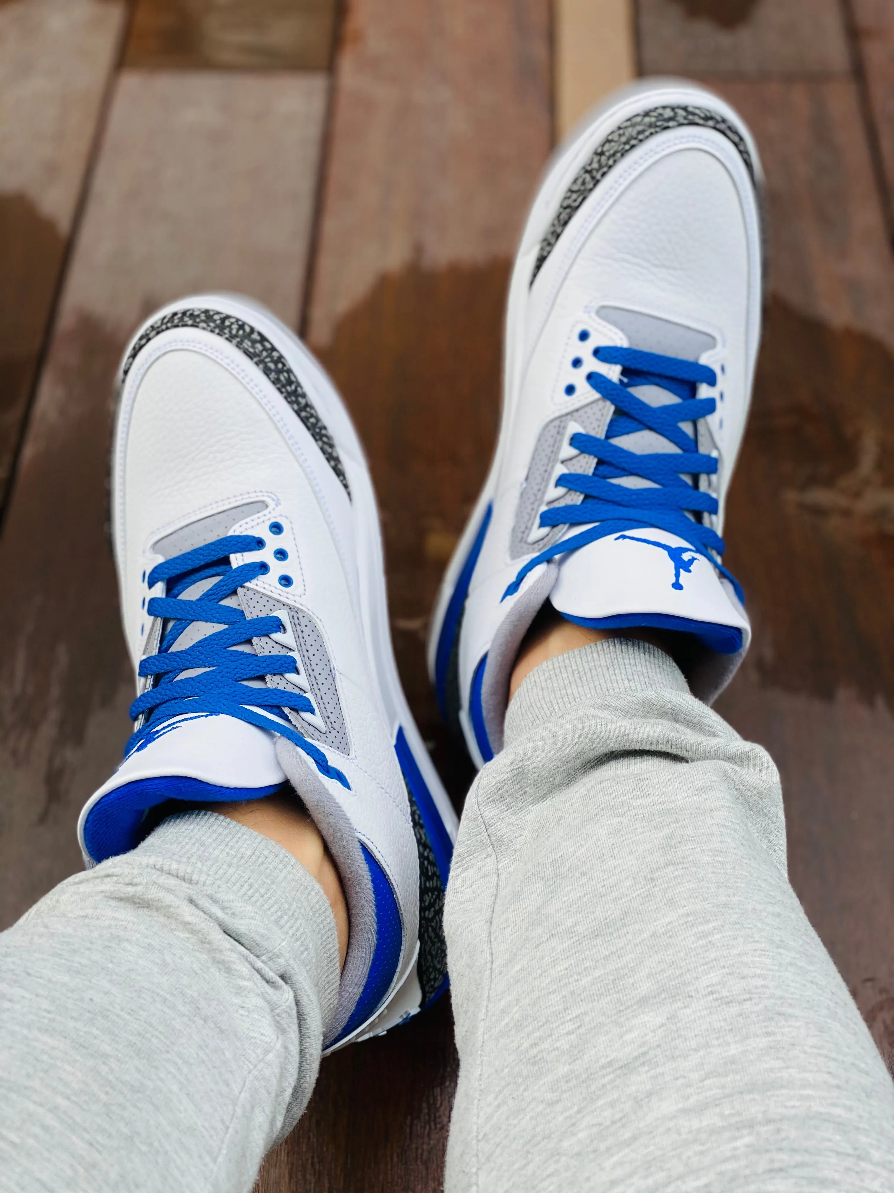 Jordan 1 Laces Basics Flat Thin - Hyper Royal Blue Laces