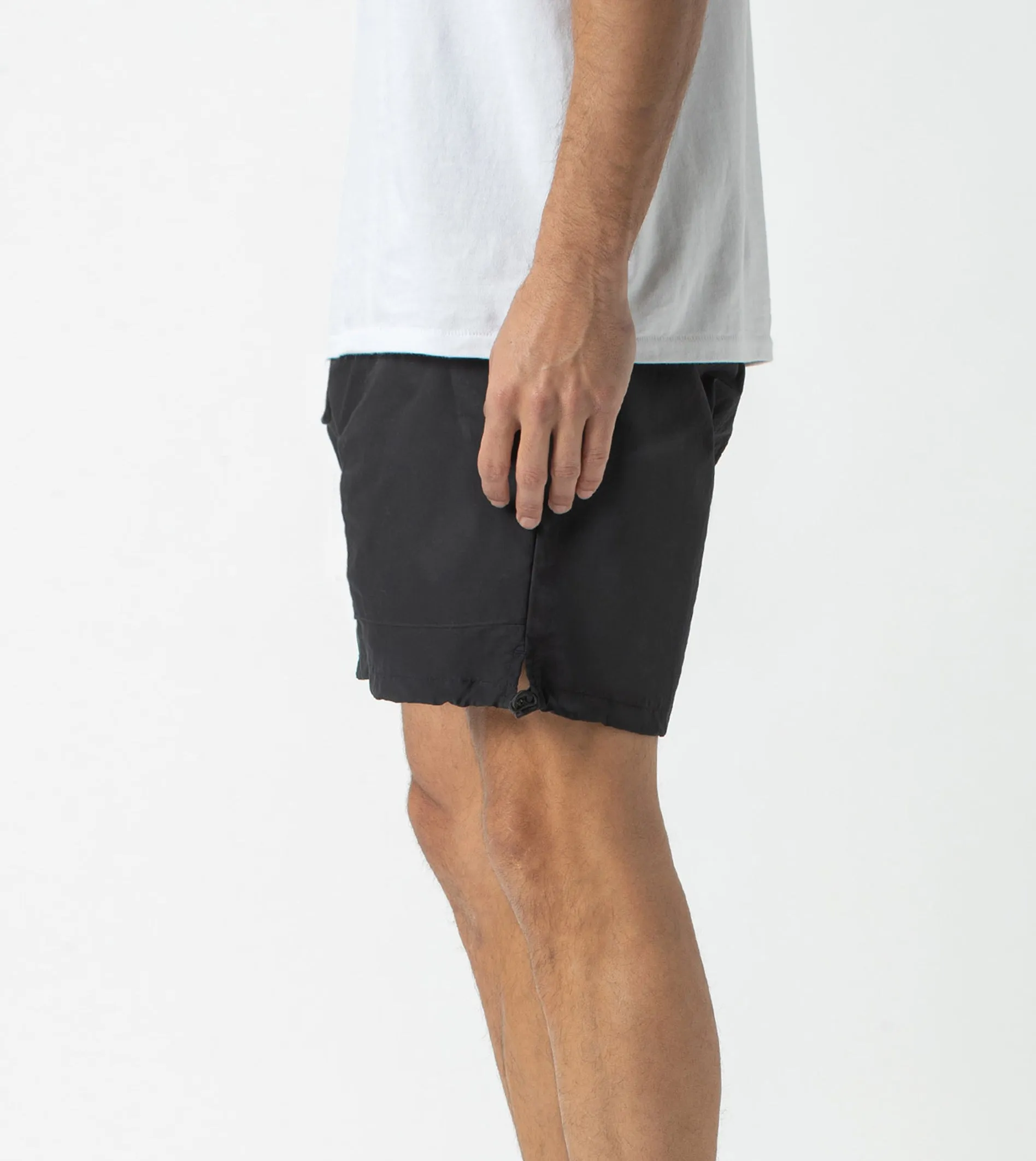 Jumpa Lite Short Washed Black