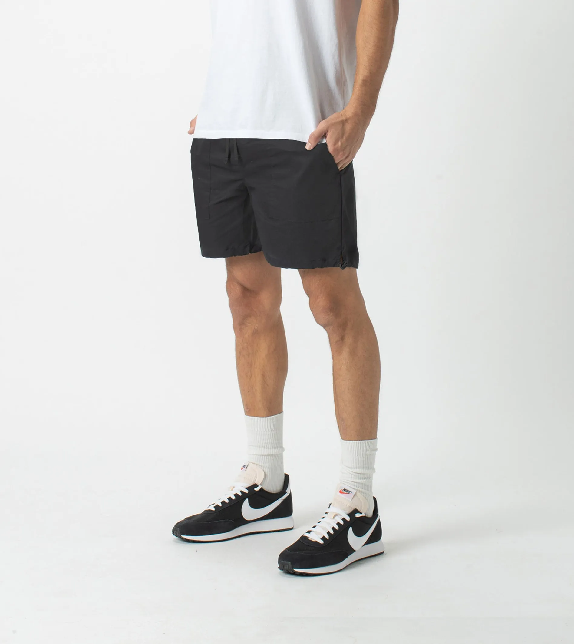 Jumpa Lite Short Washed Black