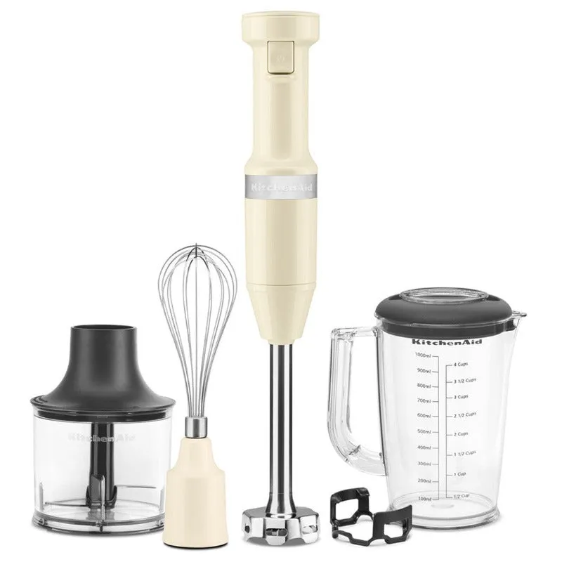 KitchenAid Cordless Hand Blender Almond Cream