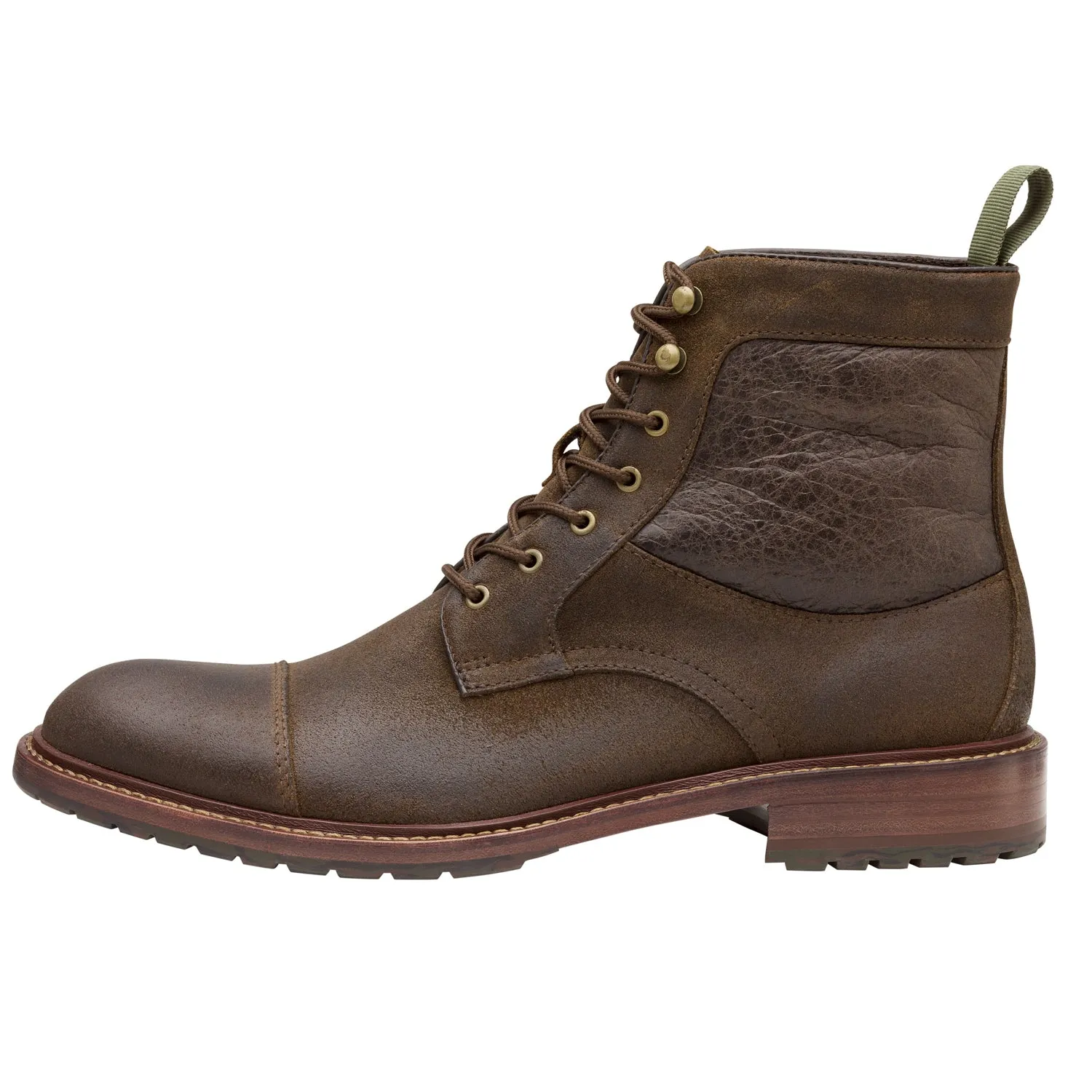 Knox Cap Toe Shearling Boot