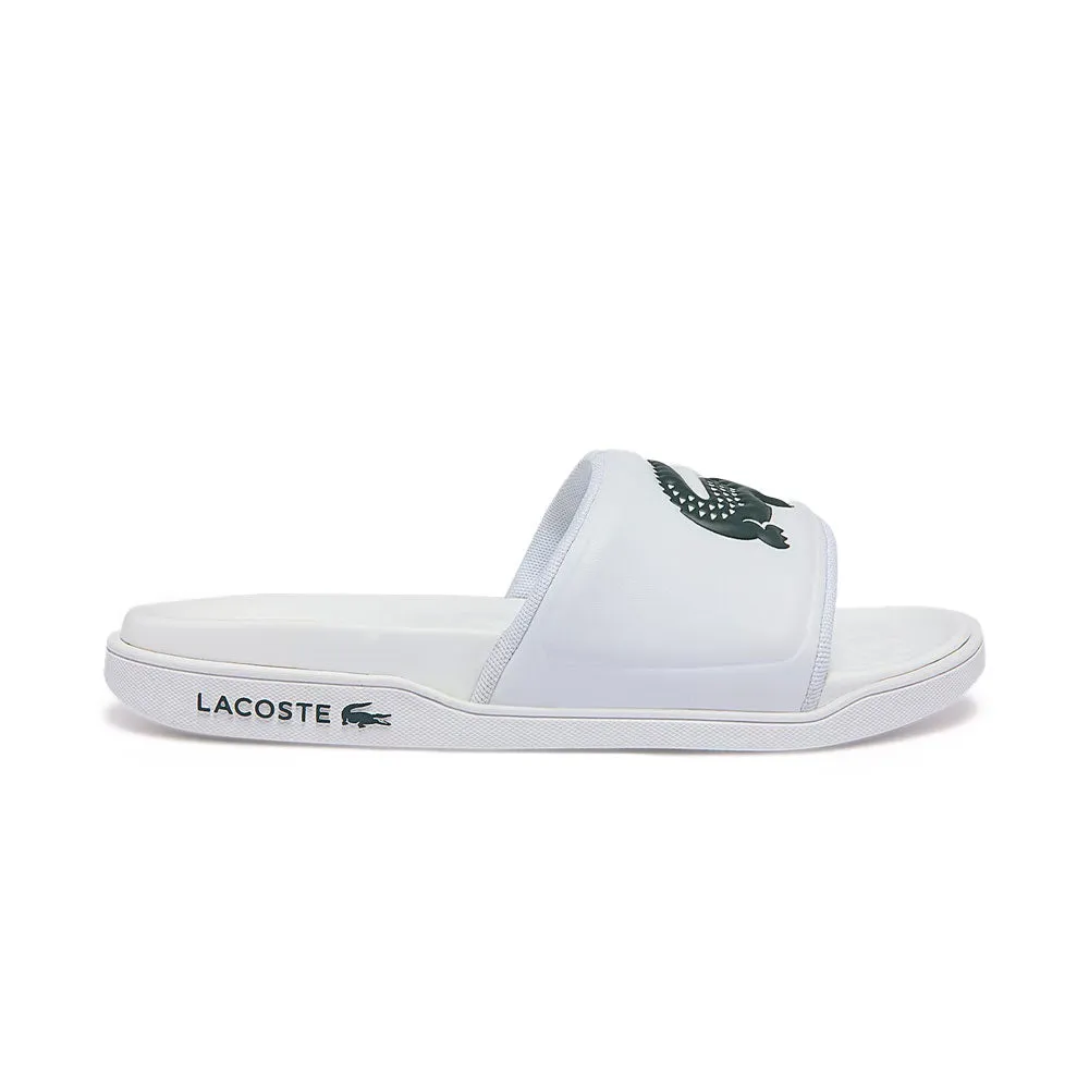 Lacoste CROCO DUALISTE LOGO STRAP SLIDES