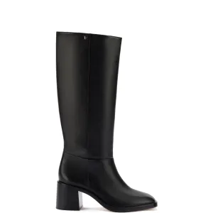 Larroude Ricky Boot In Black Leather