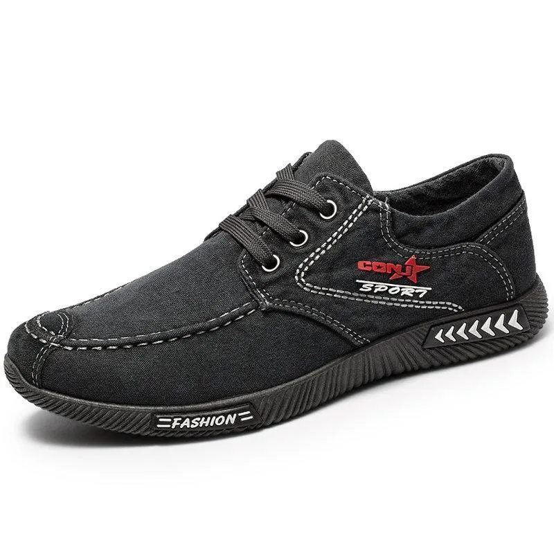 Men's canvas non-slip soft casual shoes