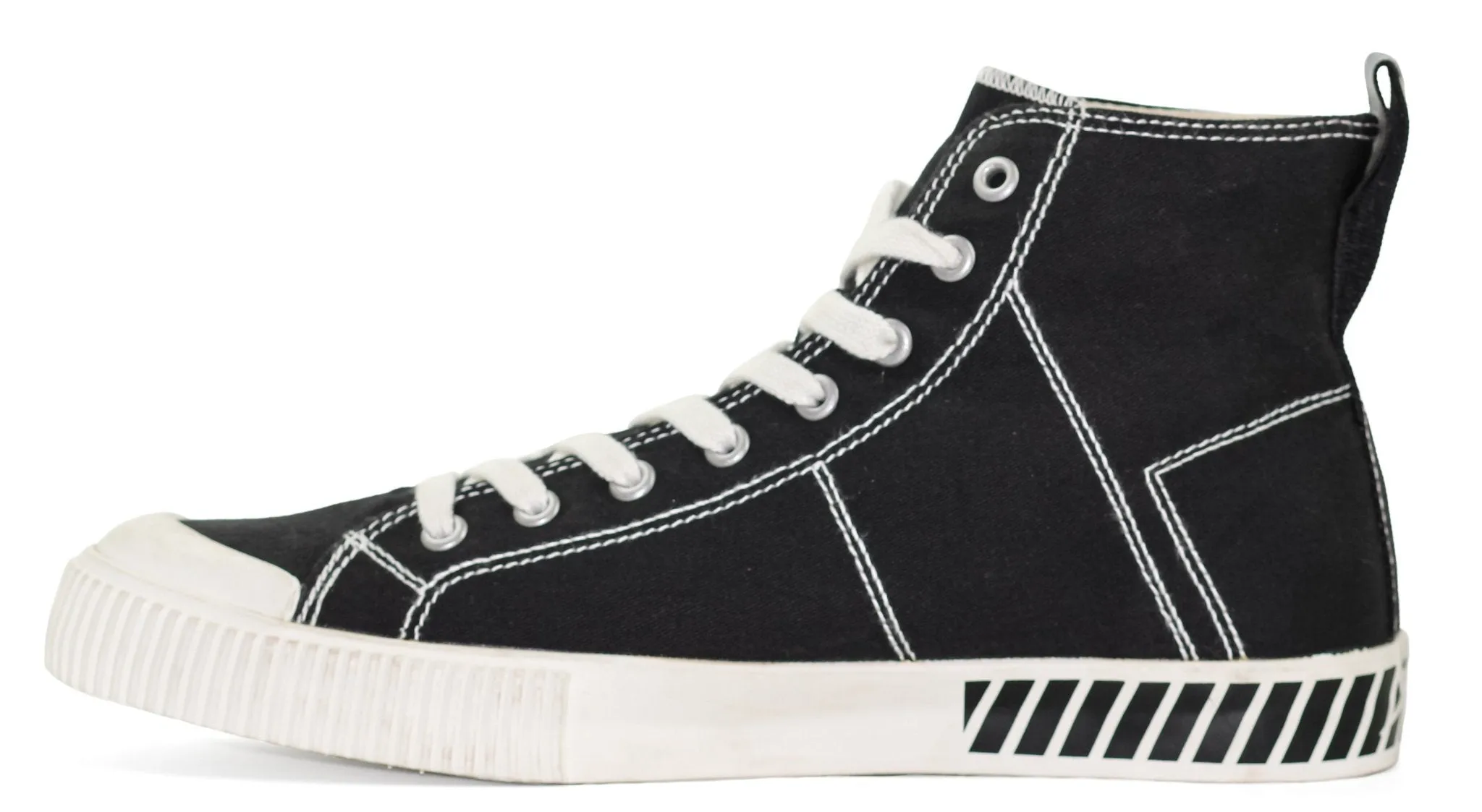 Men's Canvas Shoes Mid-Tube