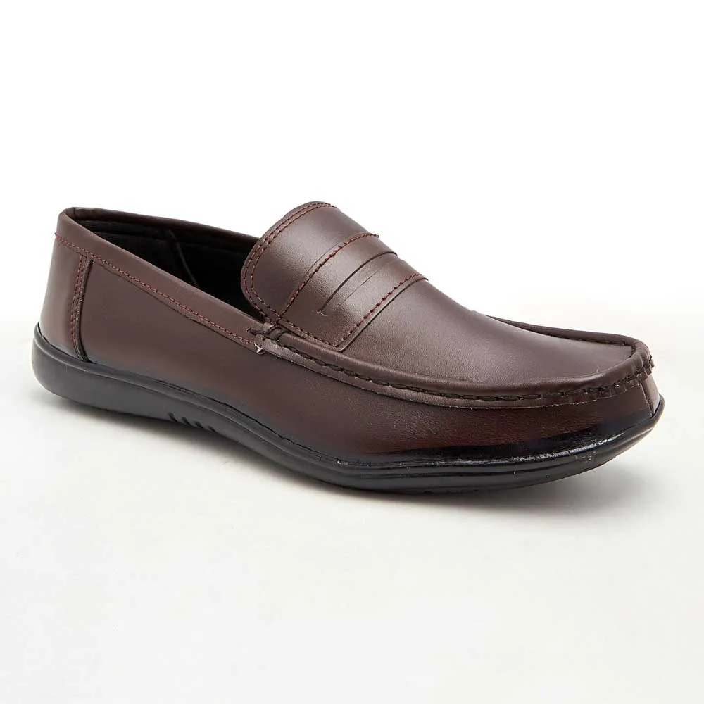 Men's Comfortable Classic Formal Shoes with Leather Stripe