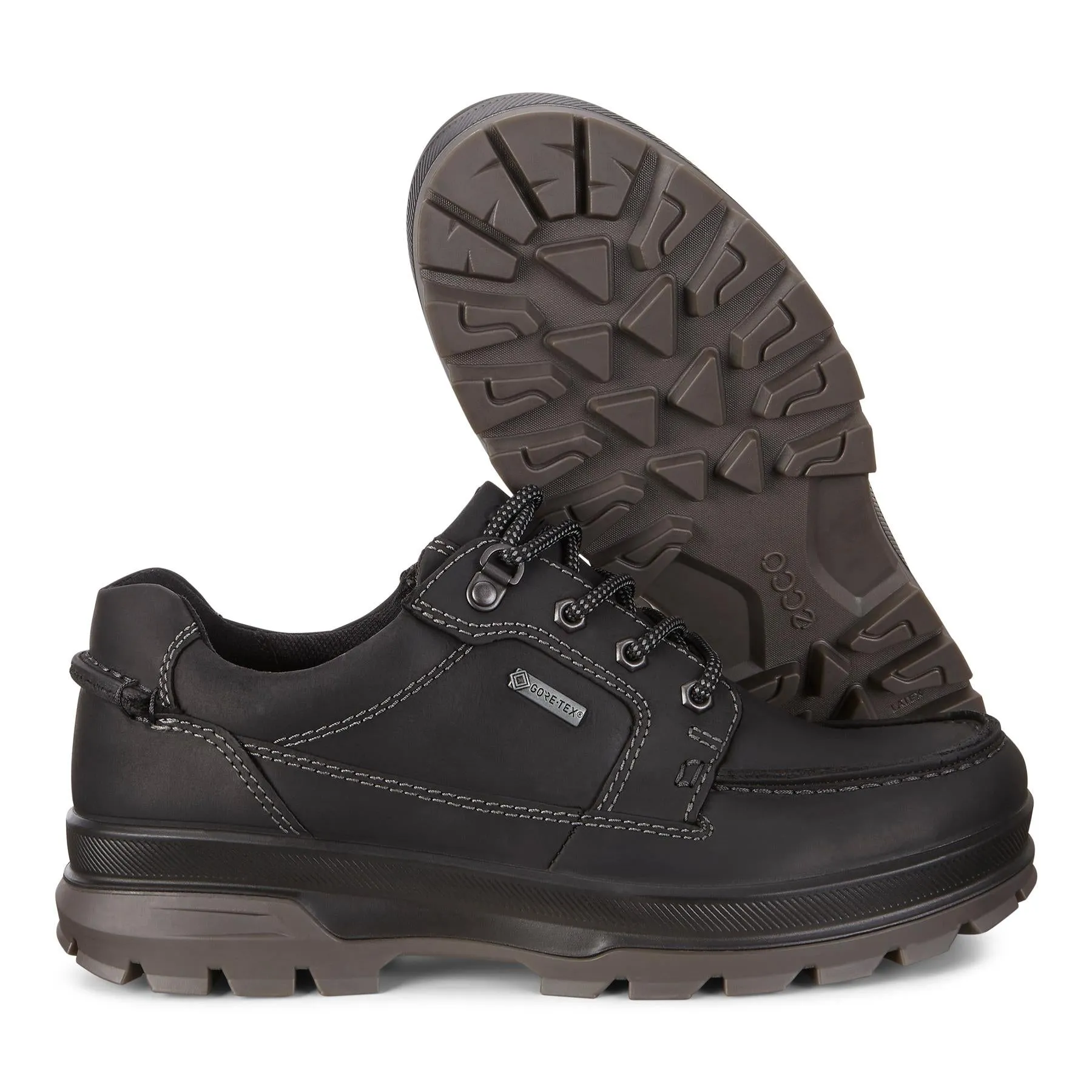 Men's Wide Fit ECCO Rugged Track Outdoor Walking Trainers