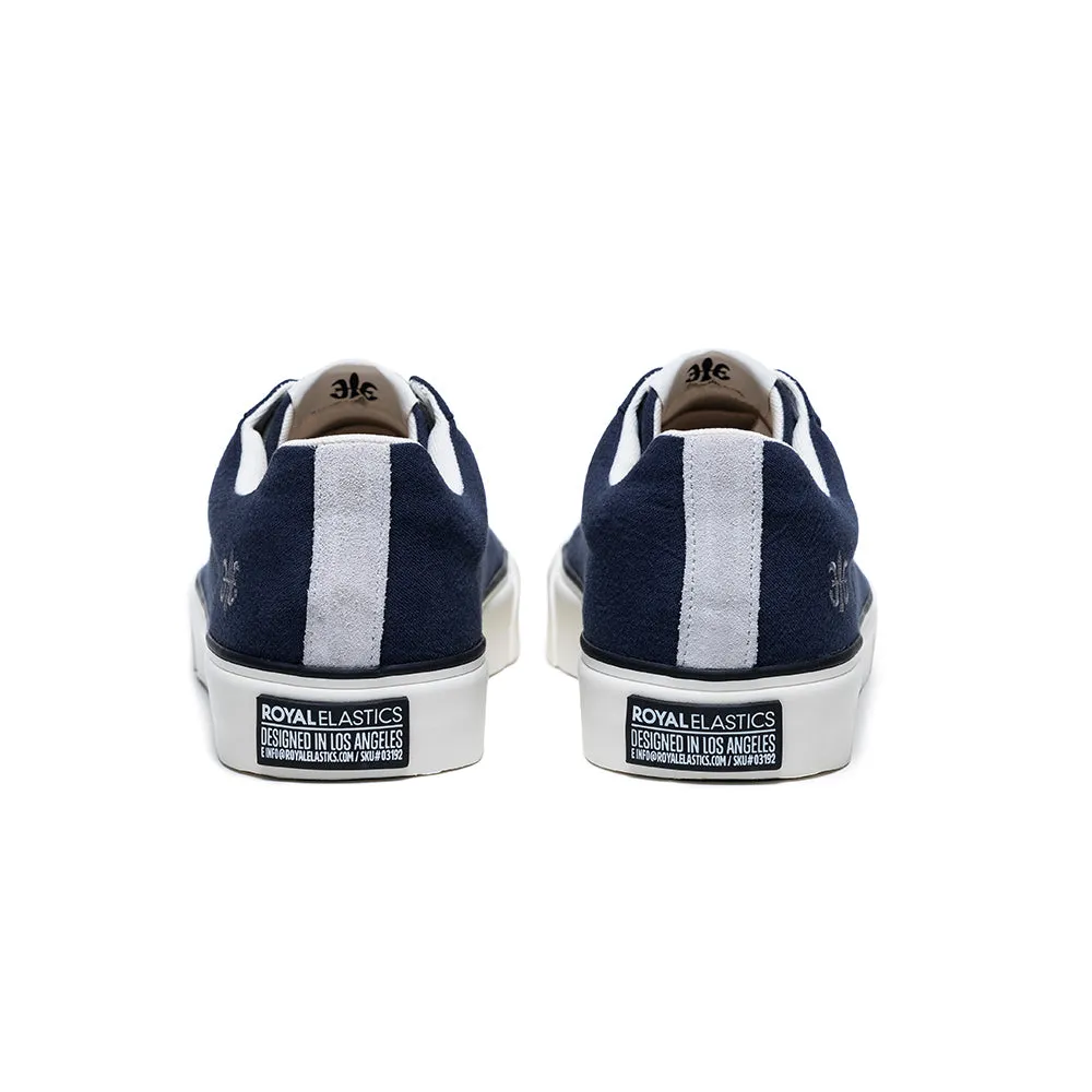 Men's Zone Blue Canvas Low Tops 00821-555