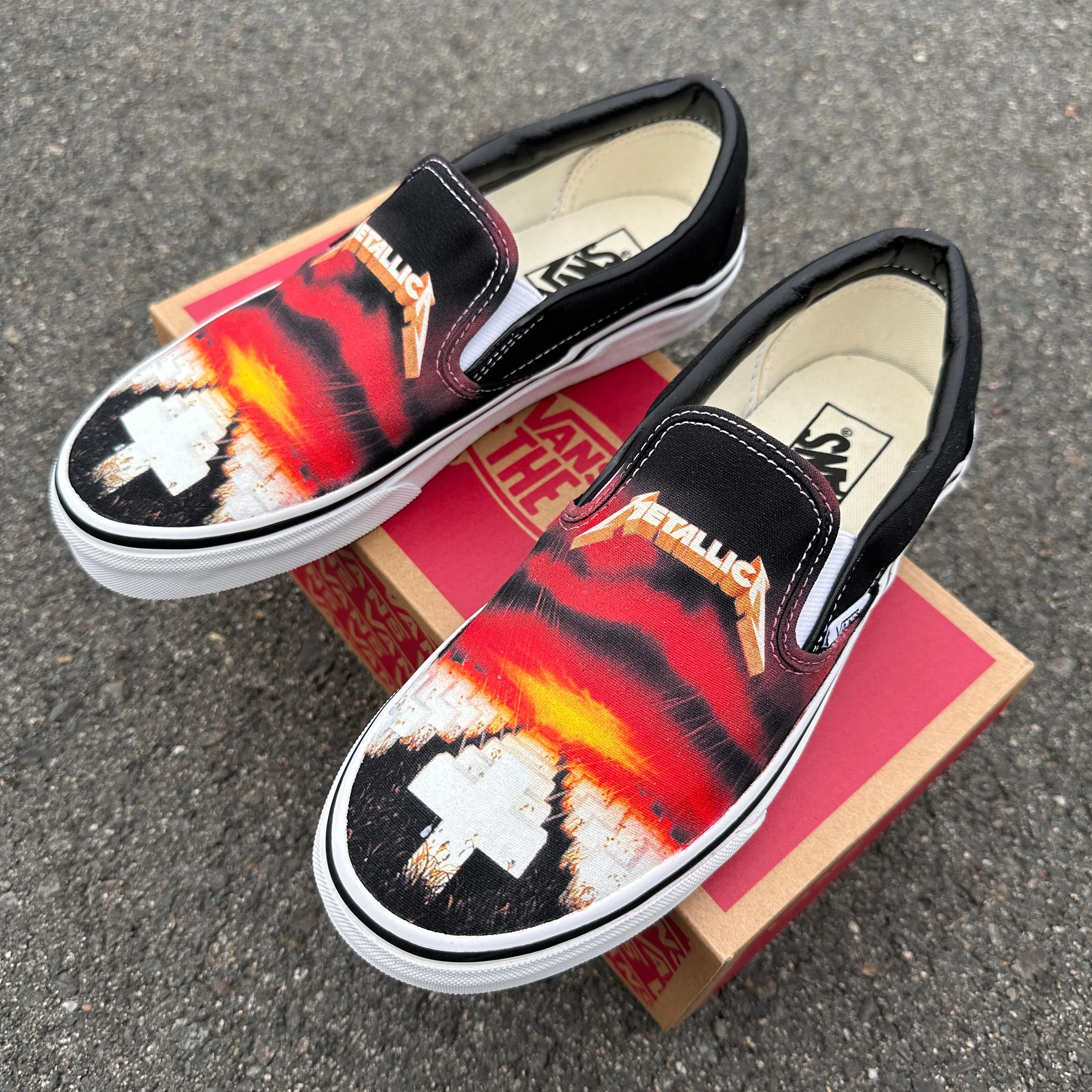 Metallica Slip On Vans