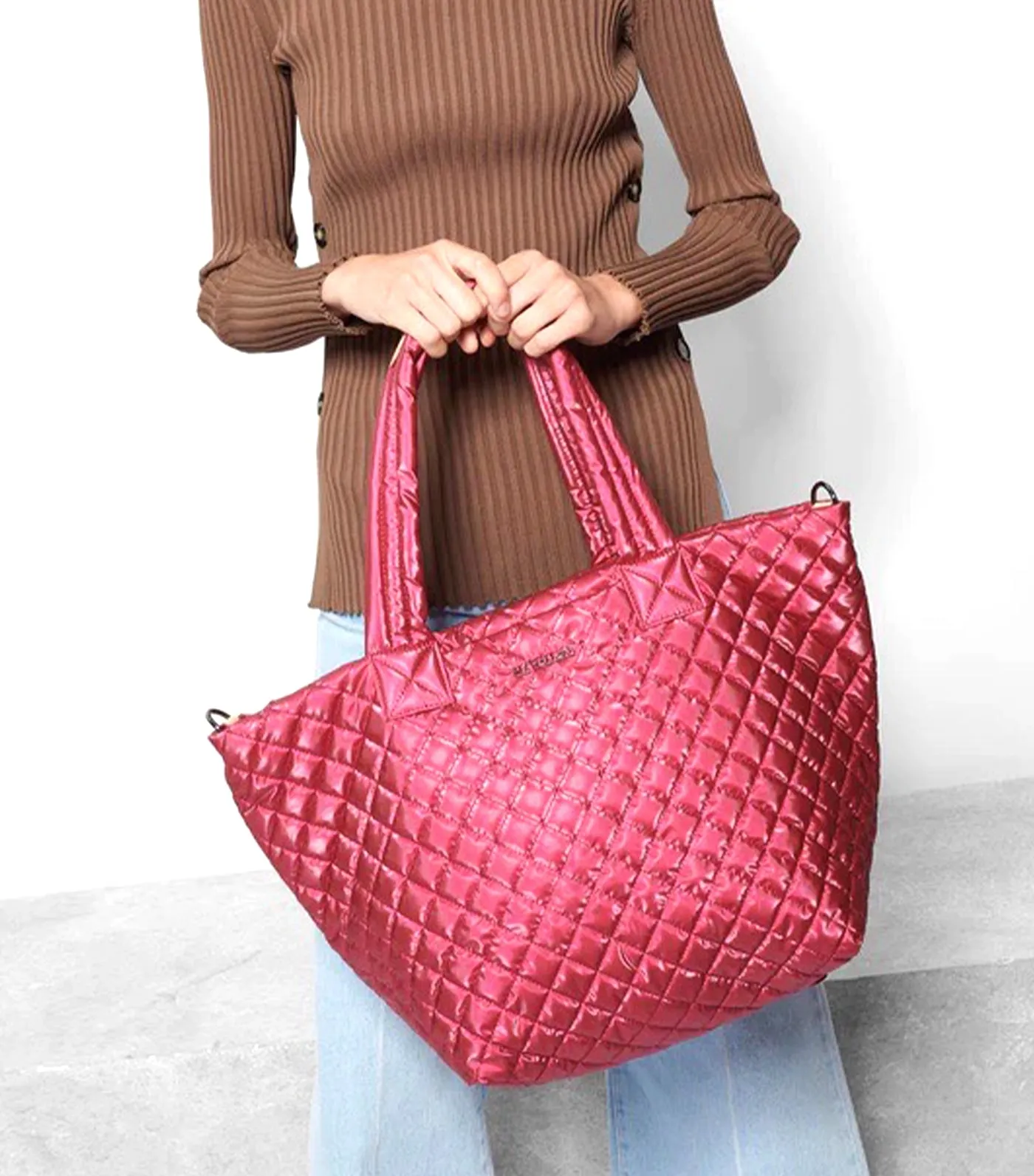 Metro Tote Deluxe Peony Pearl