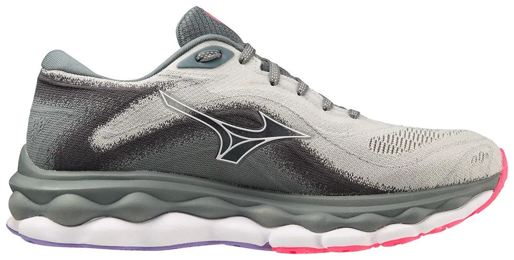 Mizuno | Wave Sky 7 | Women's | Pearl Blue/White