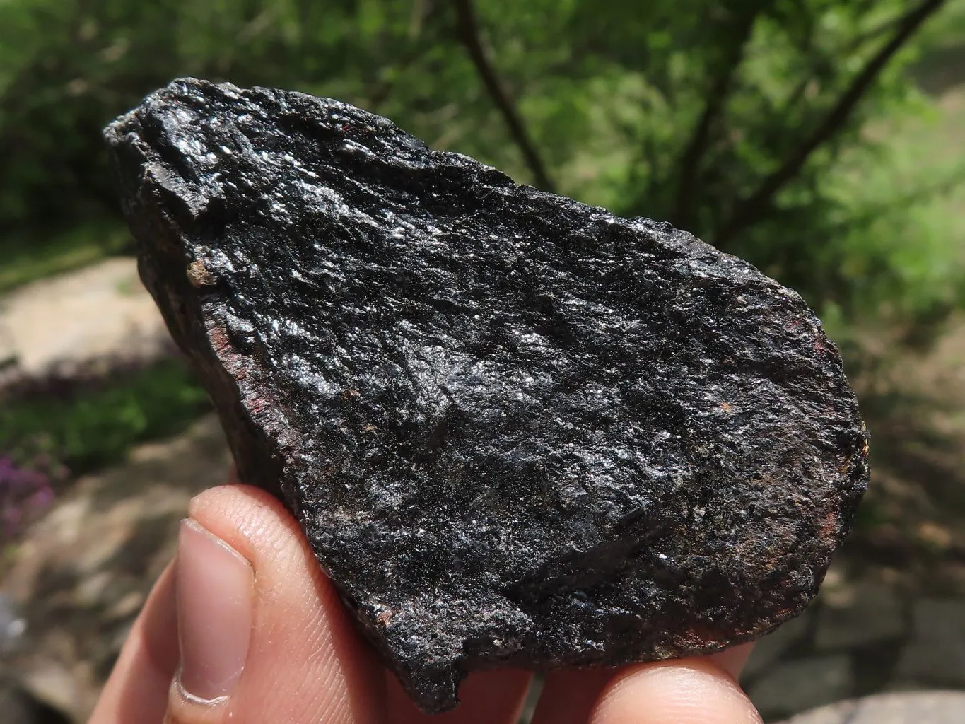 Natural Schorl Black Tourmaline Crystals x 1.9 Kg Lot From Zambia