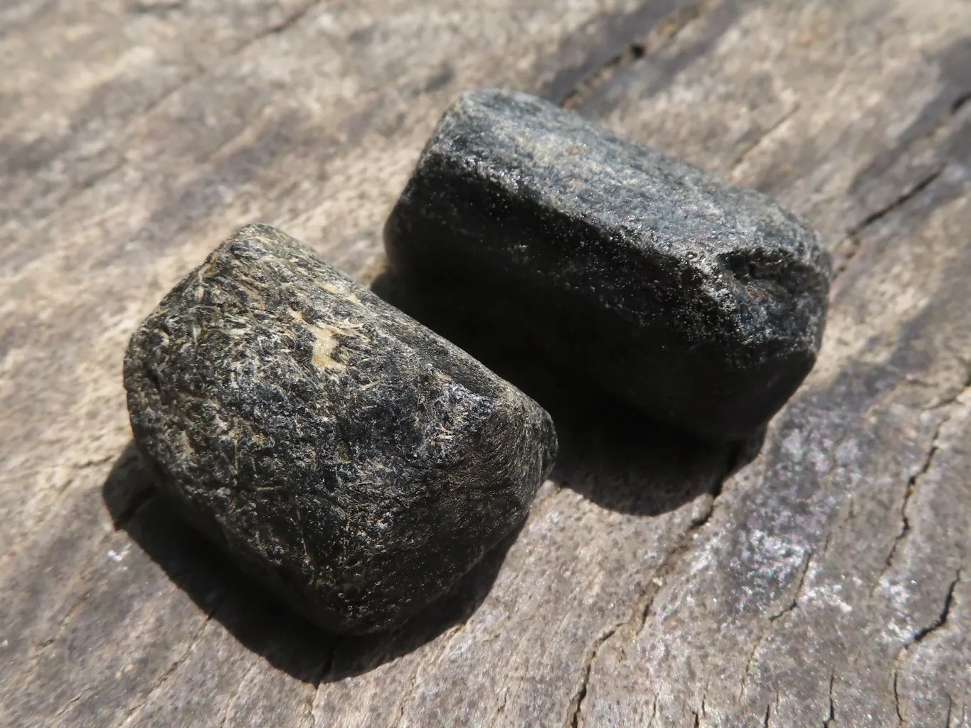 Natural Schorl Black Tourmaline Crystals x 1.9 Kg Lot From Zambia