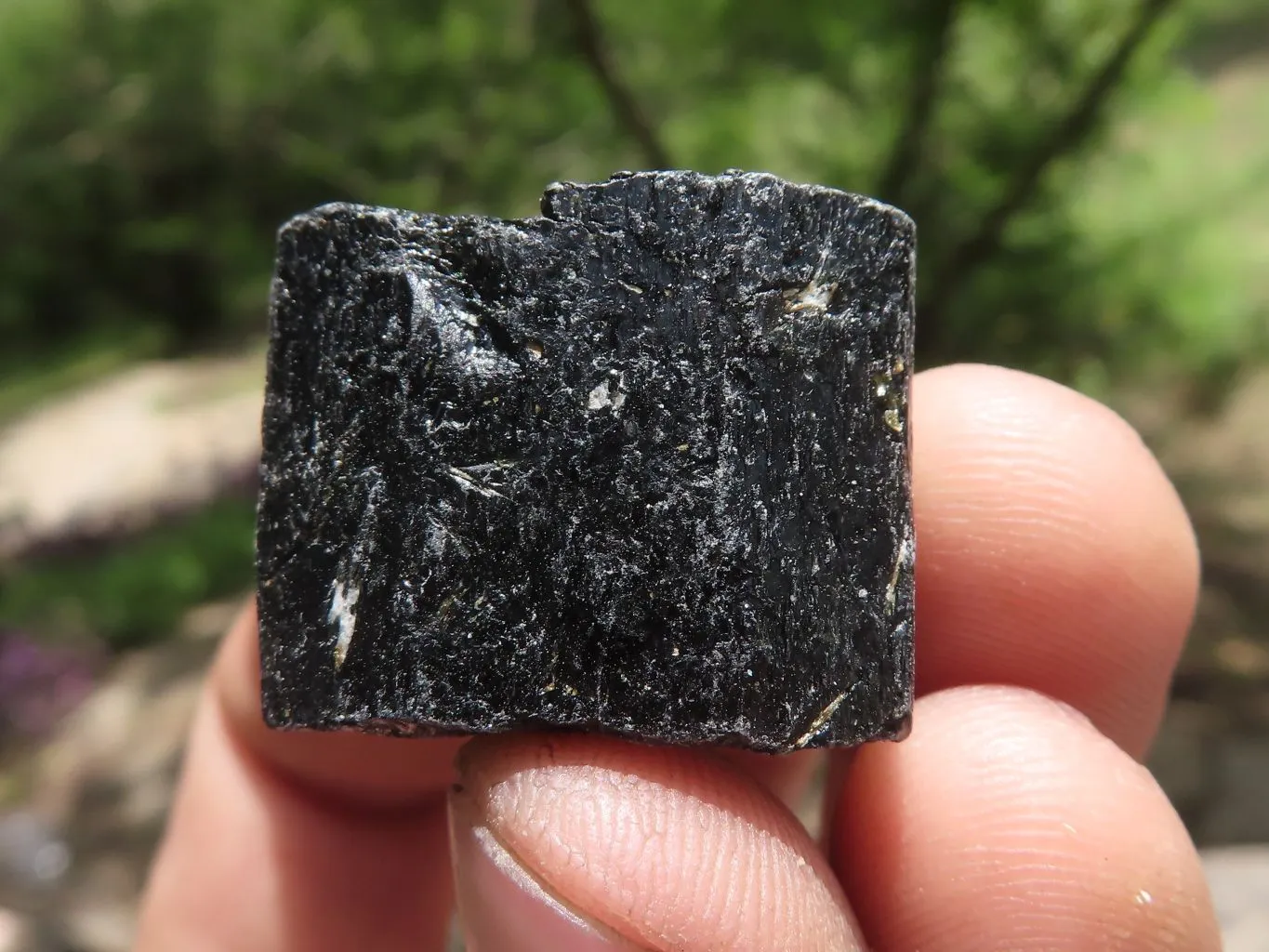 Natural Schorl Black Tourmaline Crystals x 1.9 Kg Lot From Zambia