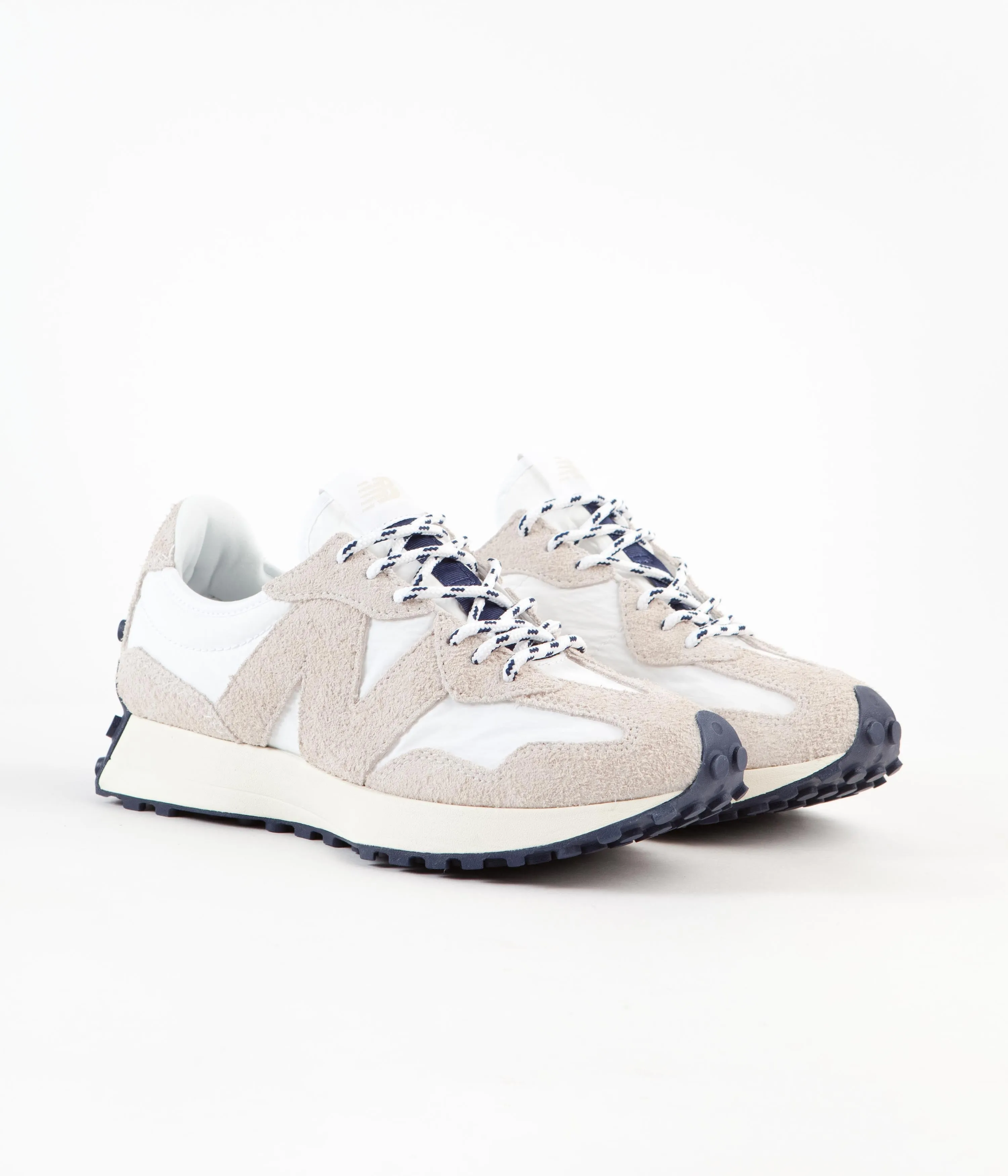 New Balance 327 Shoes - Light Brown / White