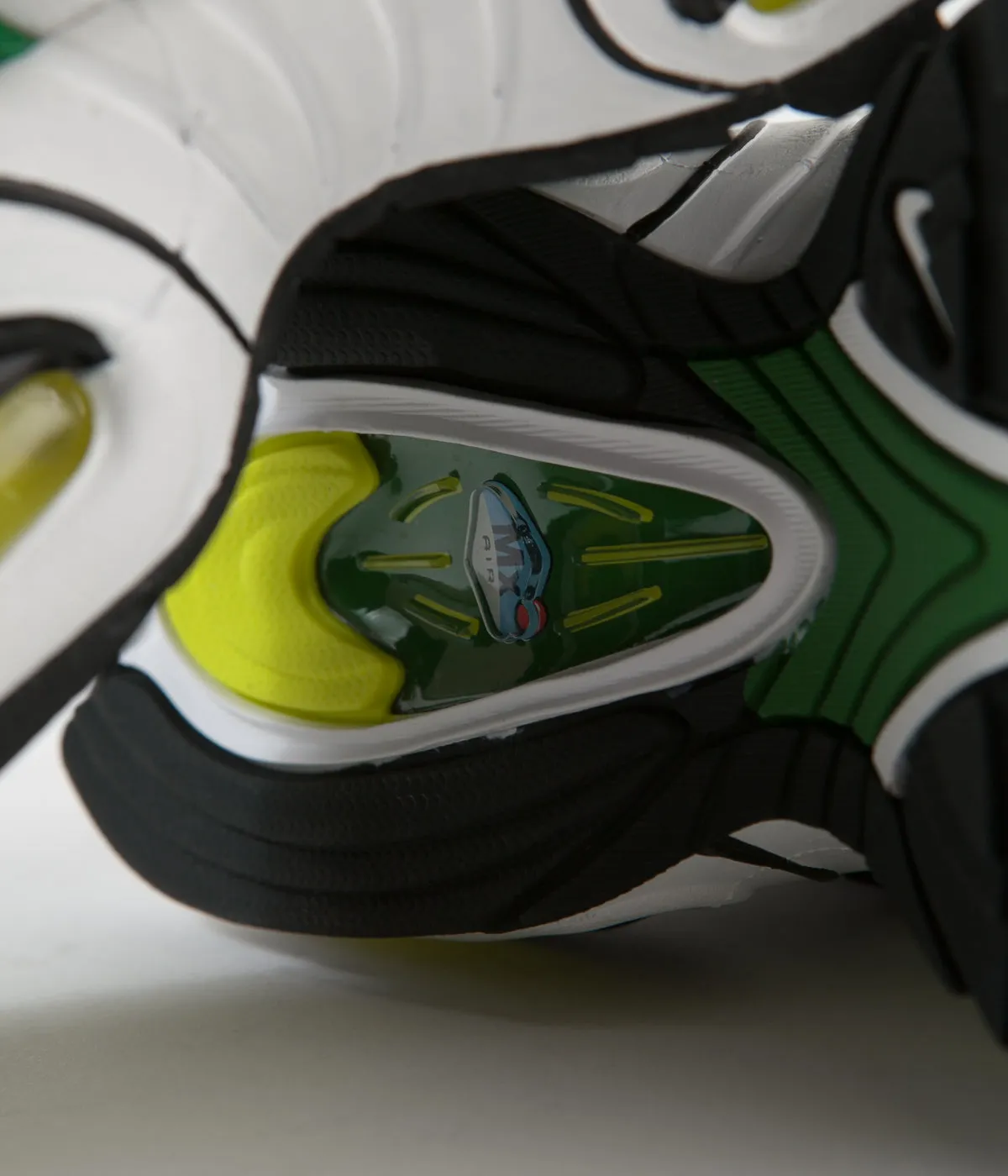 Nike Air Max Tailwind IV Shoes - White / Volt - Black - Aloe Verde