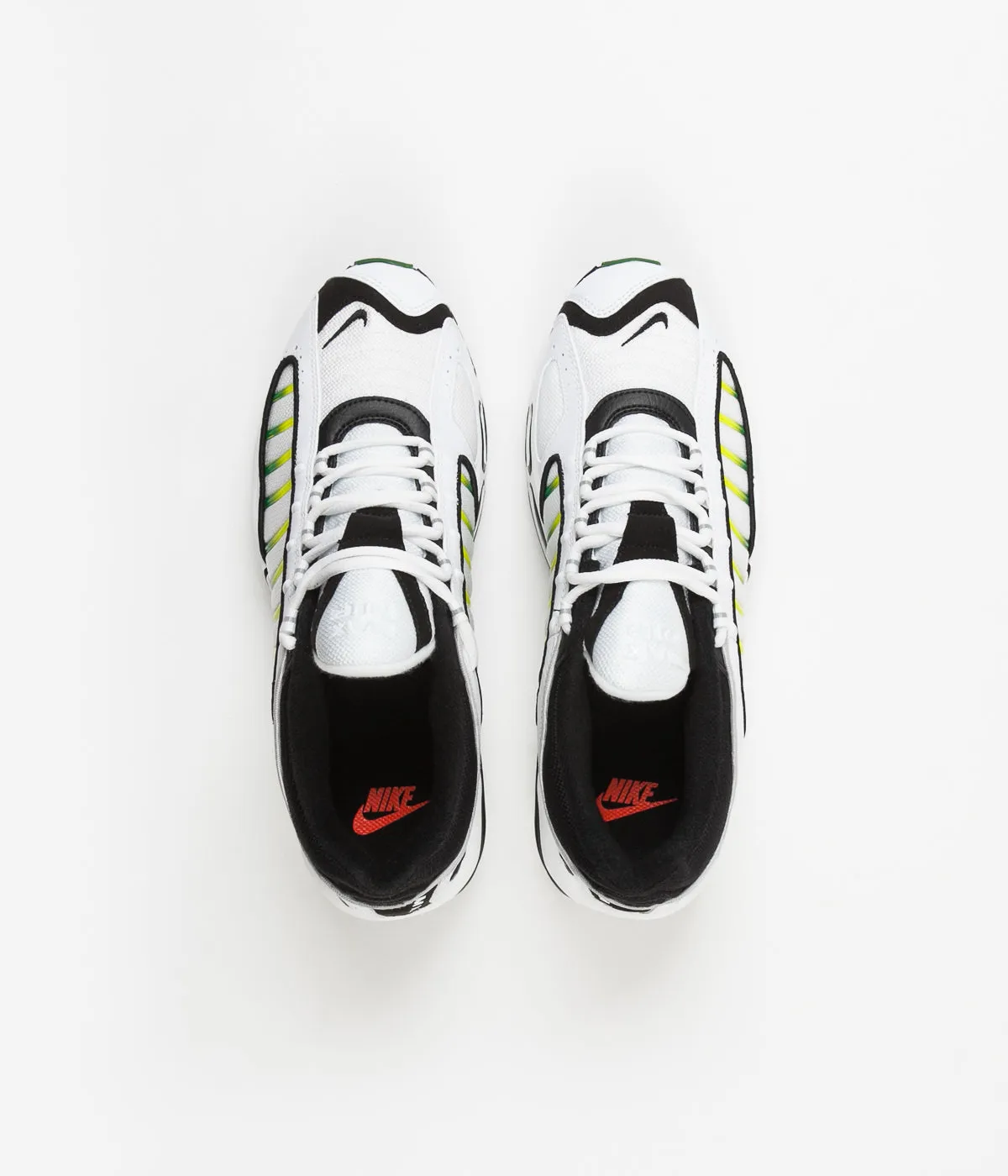 Nike Air Max Tailwind IV Shoes - White / Volt - Black - Aloe Verde