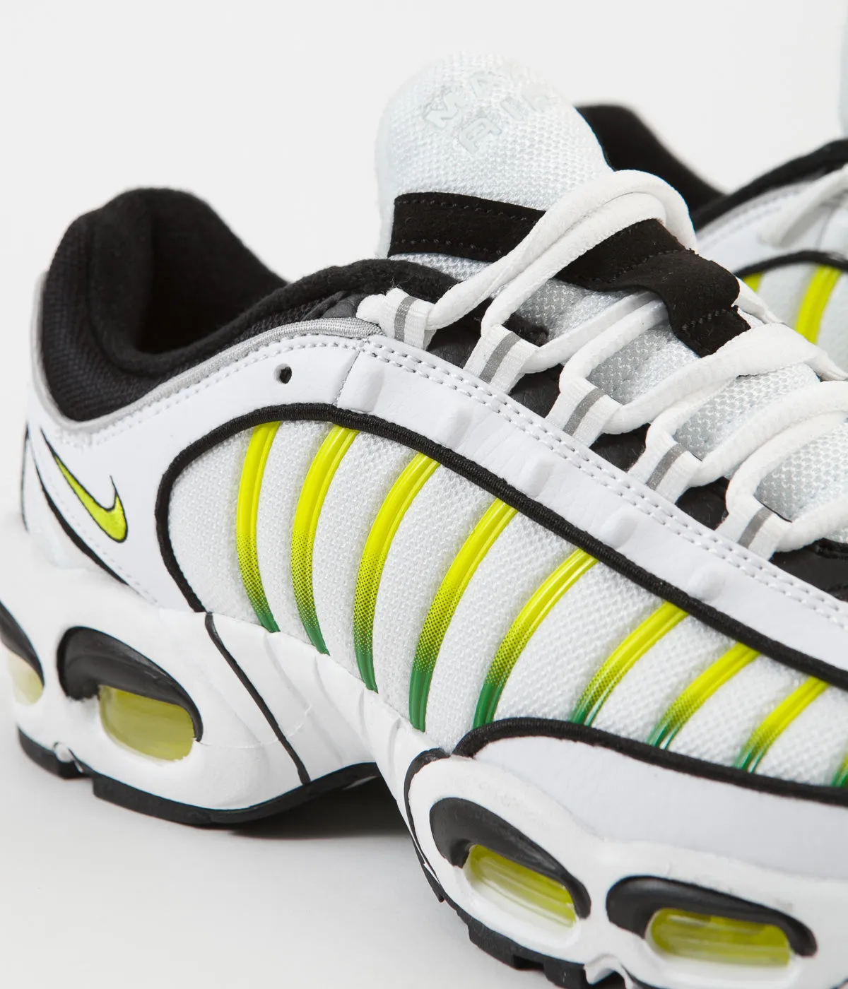 Nike Air Max Tailwind IV Shoes - White / Volt - Black - Aloe Verde